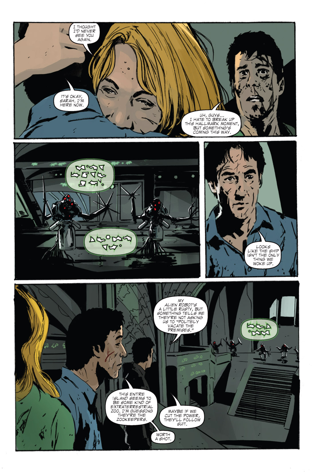 Read online X Isle comic -  Issue #5 - 17