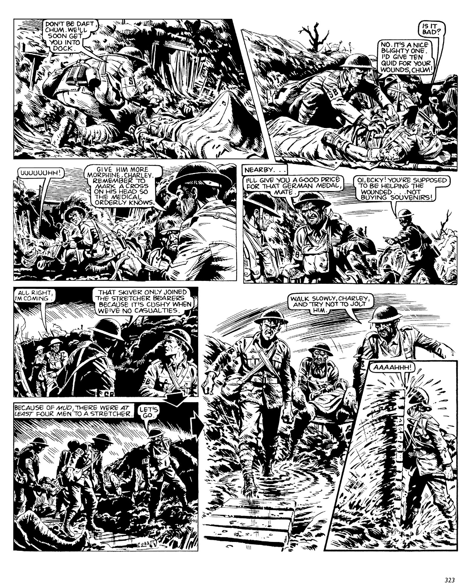 Read online Charley's War: The Definitive Collection comic -  Issue # TPB 2 - 323