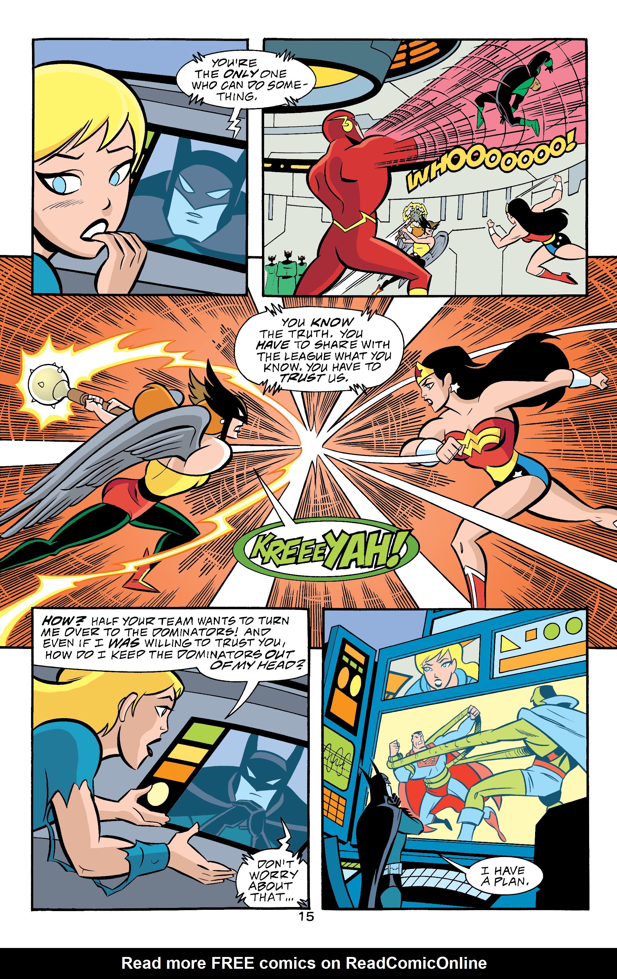 Read online Justice League Adventures comic -  Issue #21 - 16