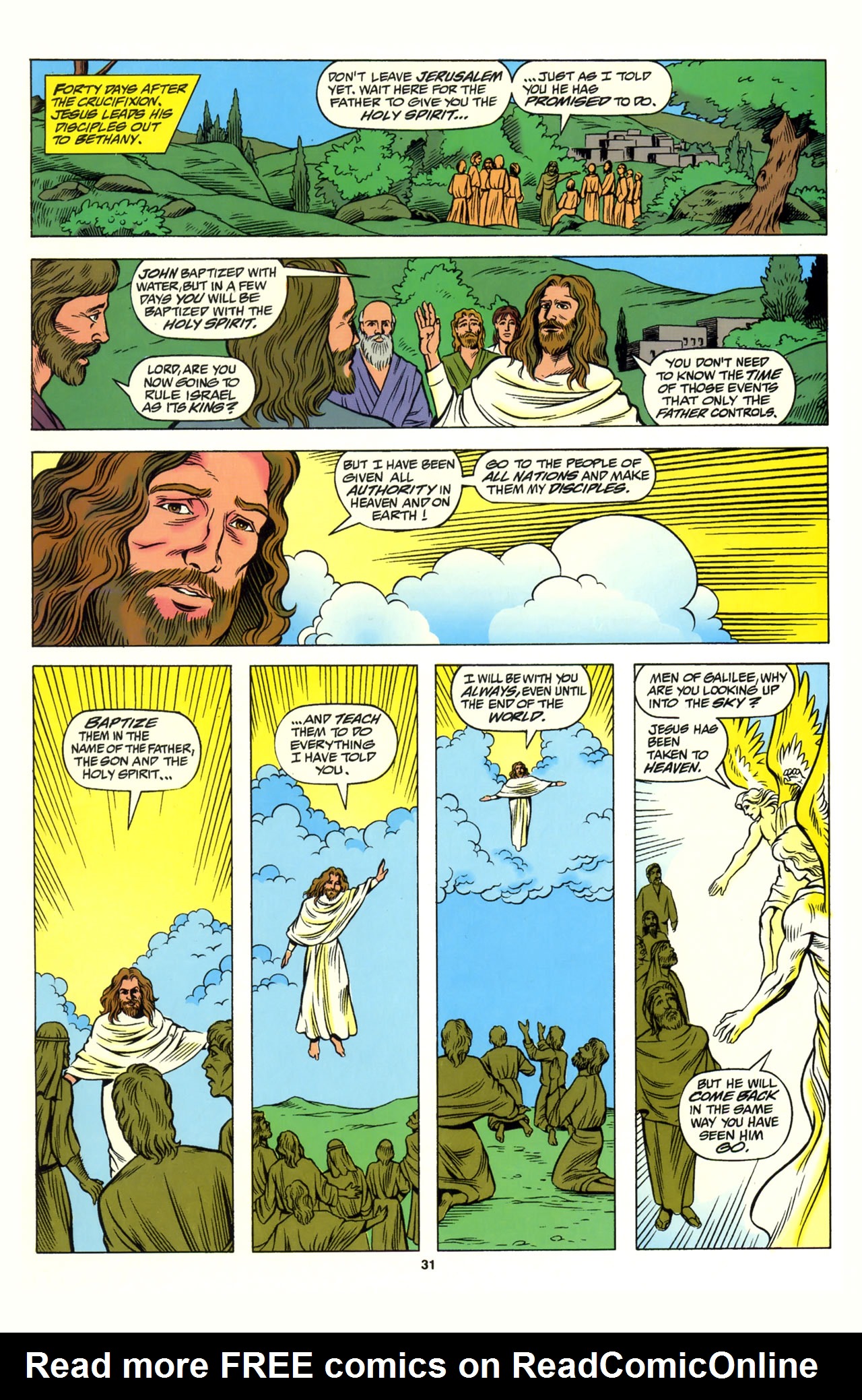 Read online The Life of Christ: The Easter Story comic -  Issue # Full - 33