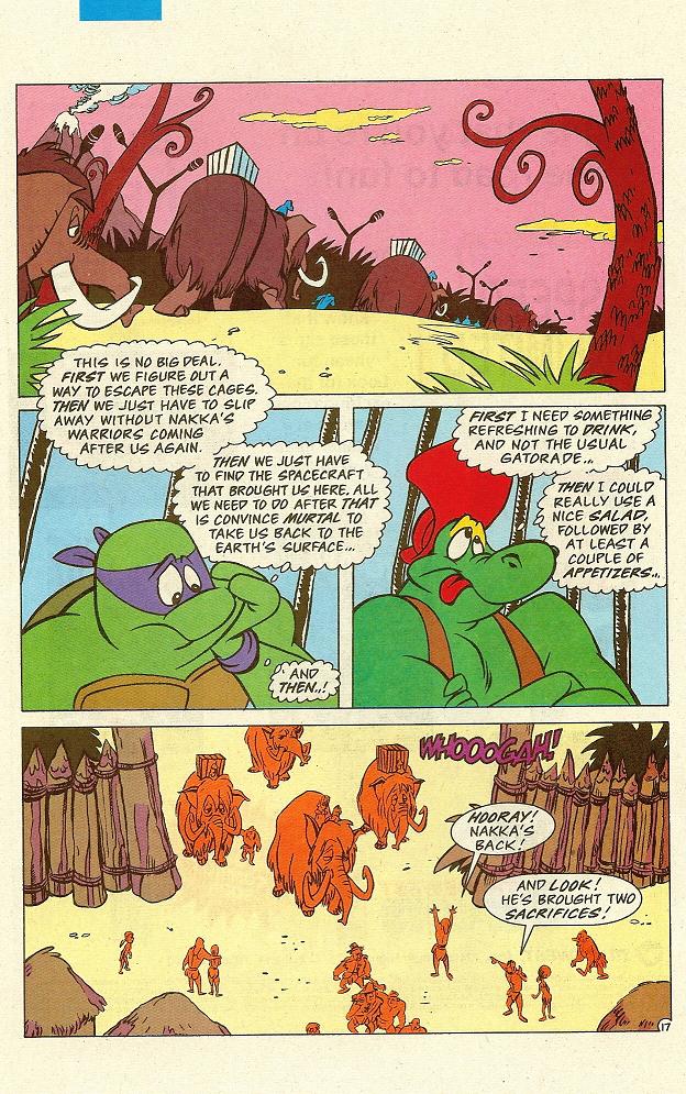 Read online Teenage Mutant Ninja Turtles Presents: Donatello and Leatherhead comic -  Issue #1 - 18