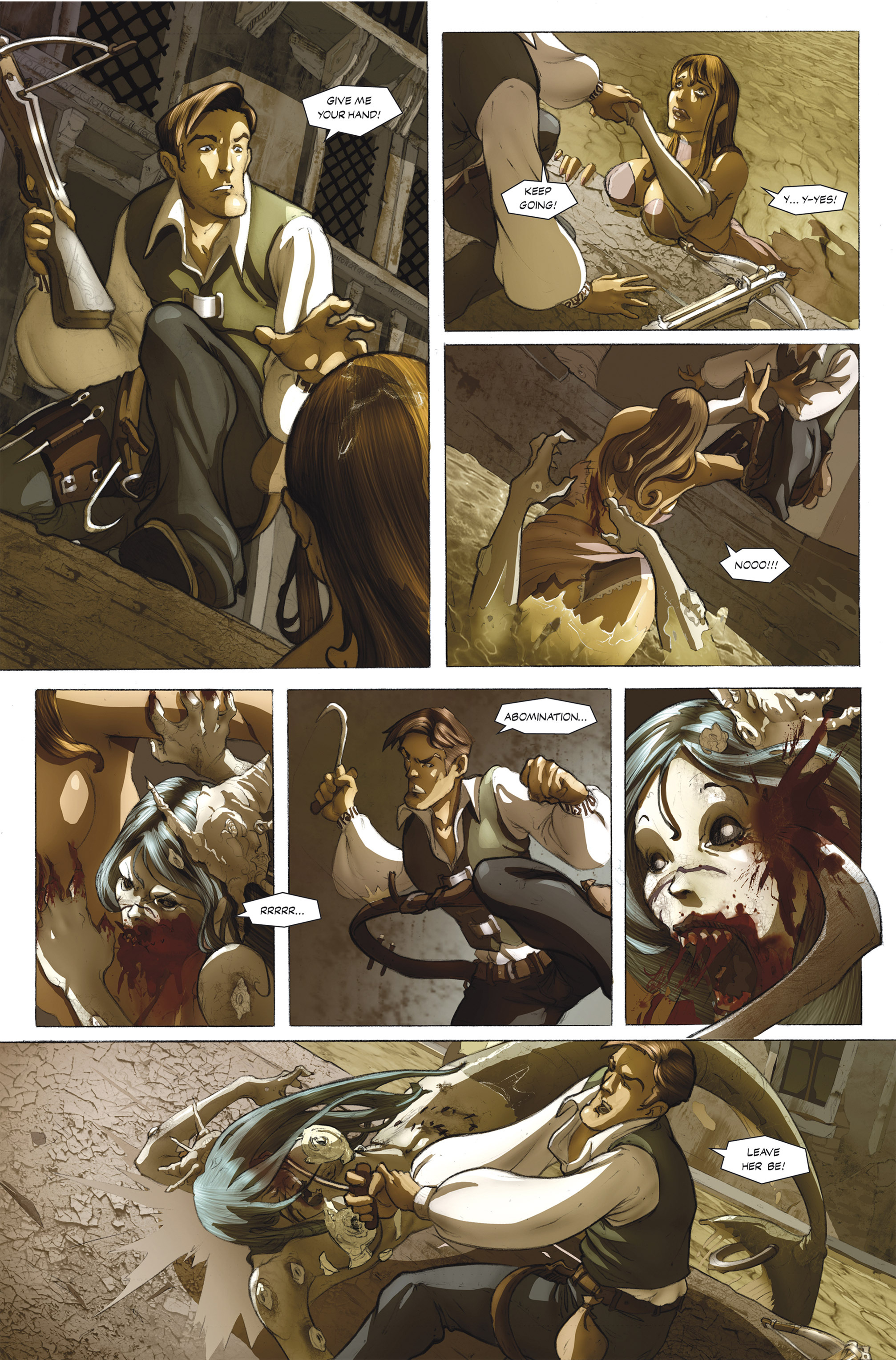 Read online Gore comic -  Issue #1 - 6