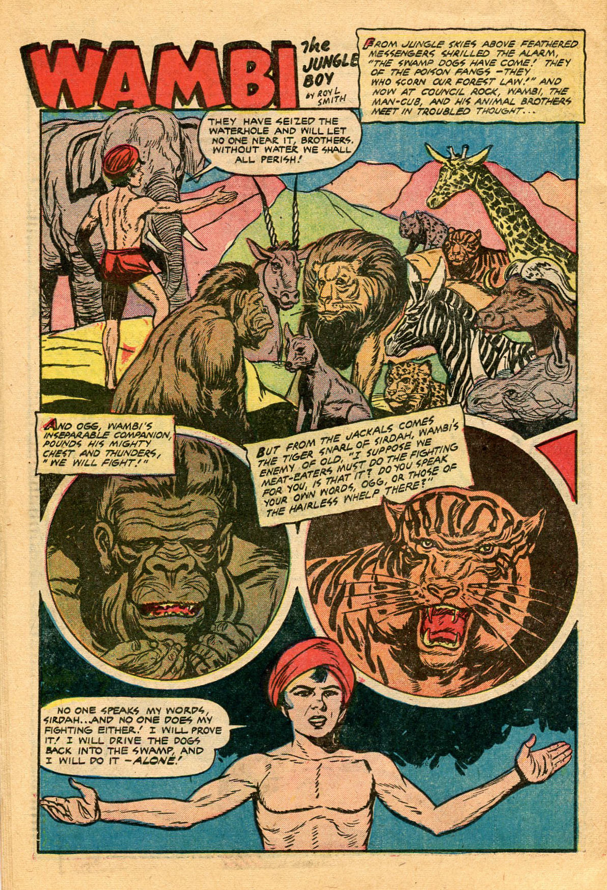 Read online Wambi Jungle Boy comic -  Issue #13 - 26