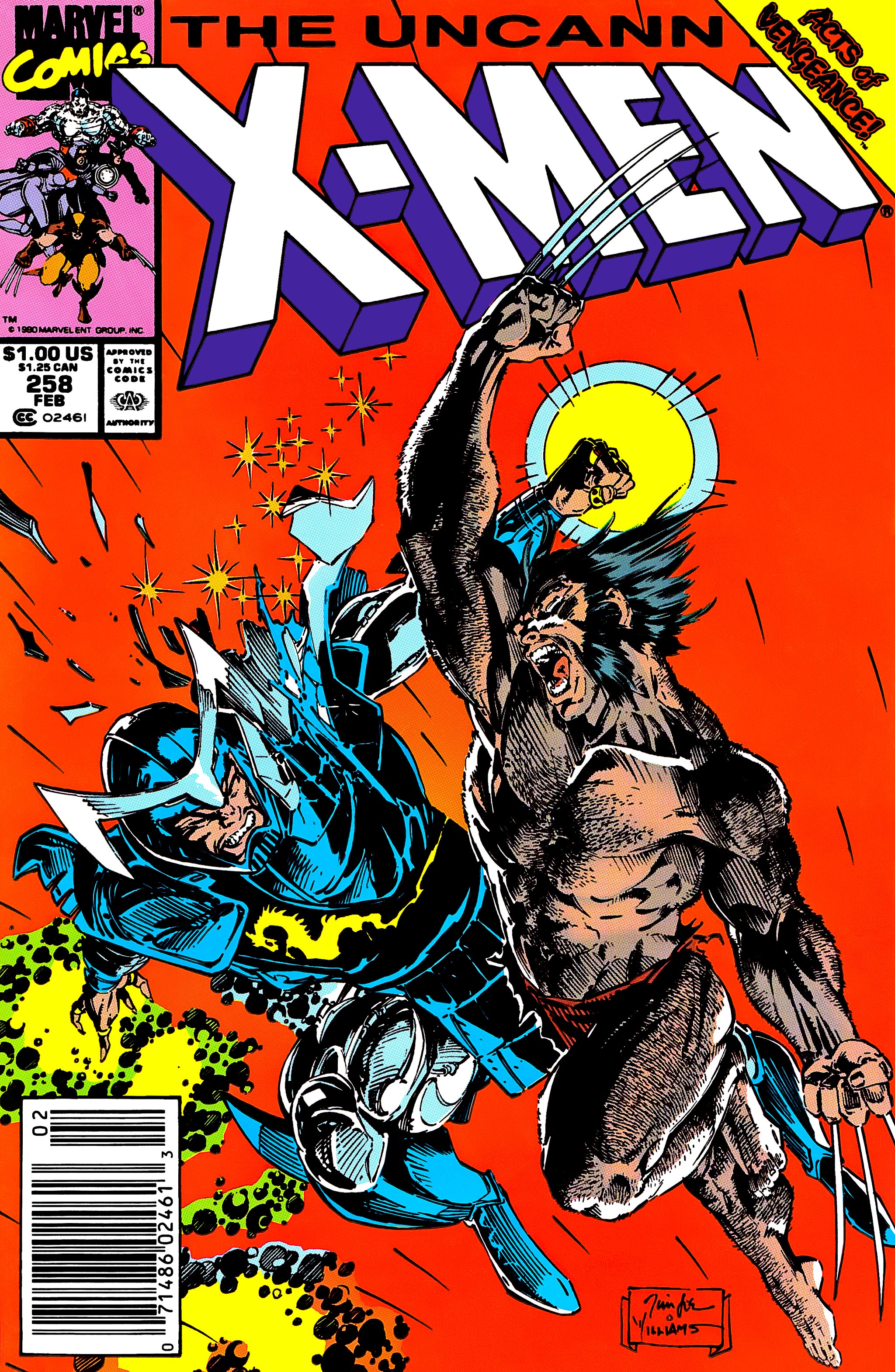 Read online Uncanny X-Men (1963) comic -  Issue #258 - 1