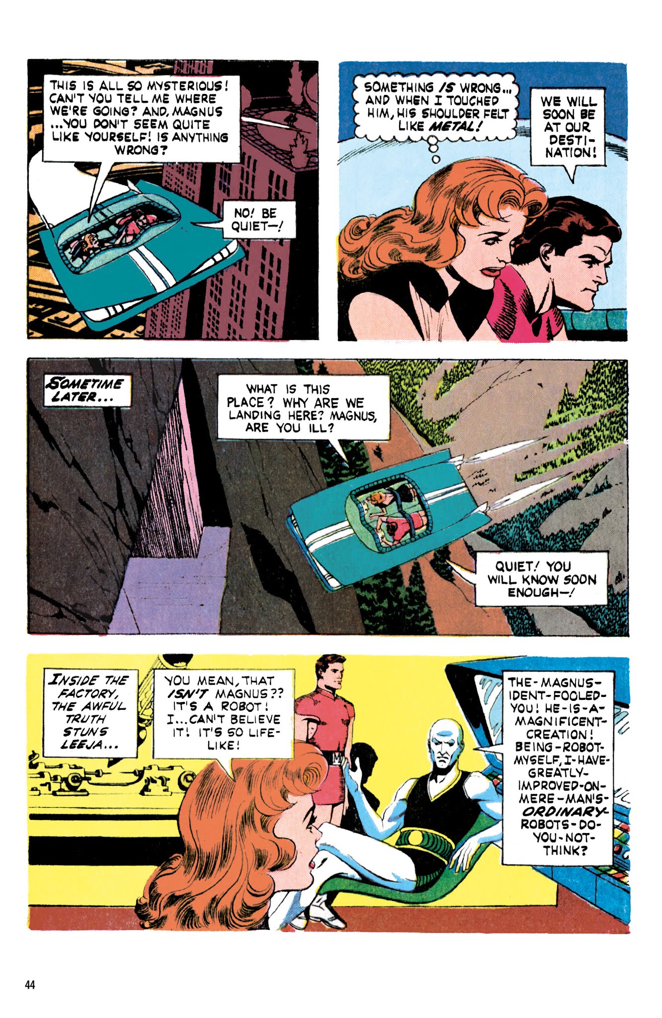 Read online Magnus, Robot Fighter Archives comic -  Issue # TPB 1 (Part 1) - 46