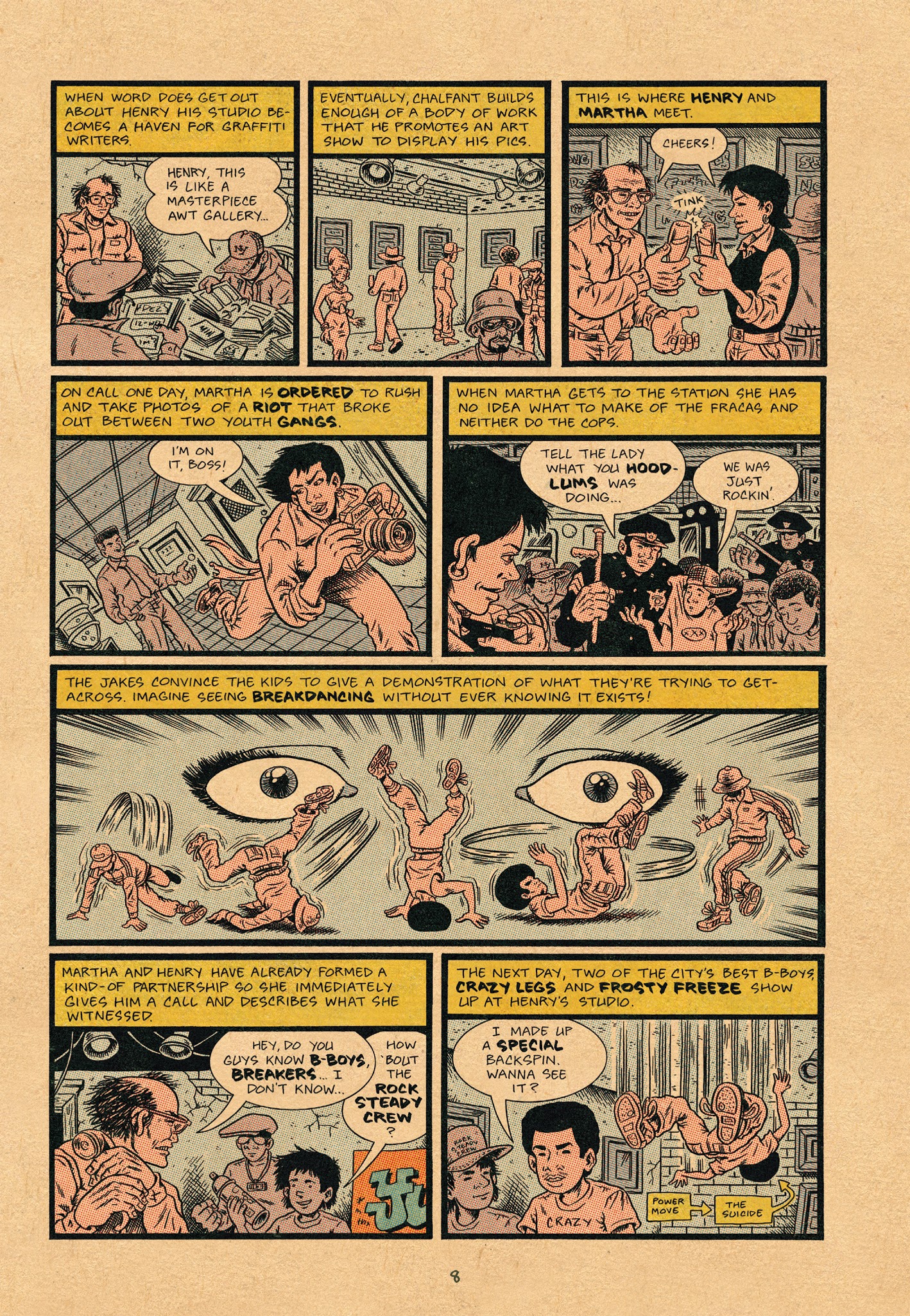 Read online Hip Hop Family Tree (2013) comic -  Issue # TPB 3 - 10