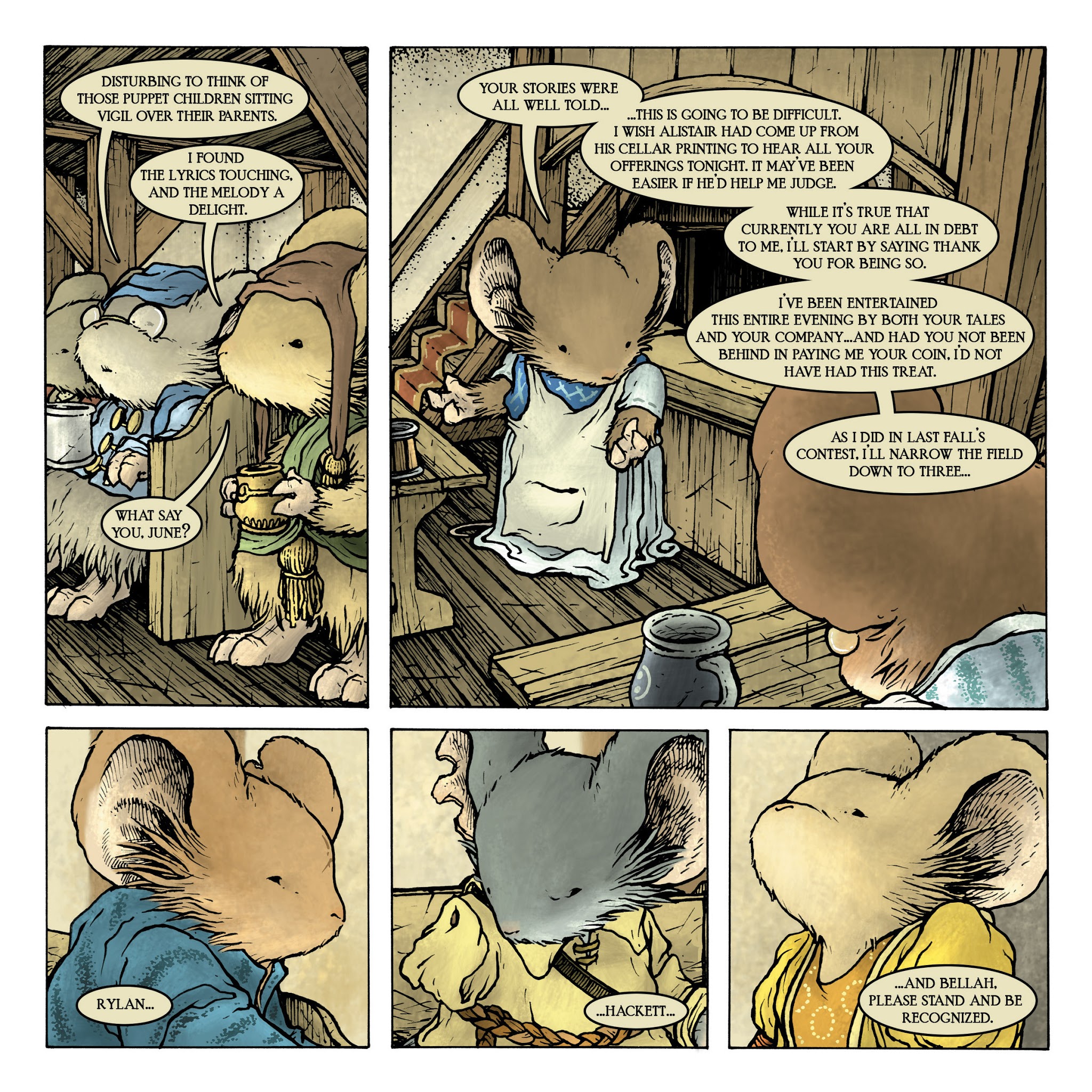 Read online Mouse Guard: Legends of the Guard Volume Two comic -  Issue # TPB - 107