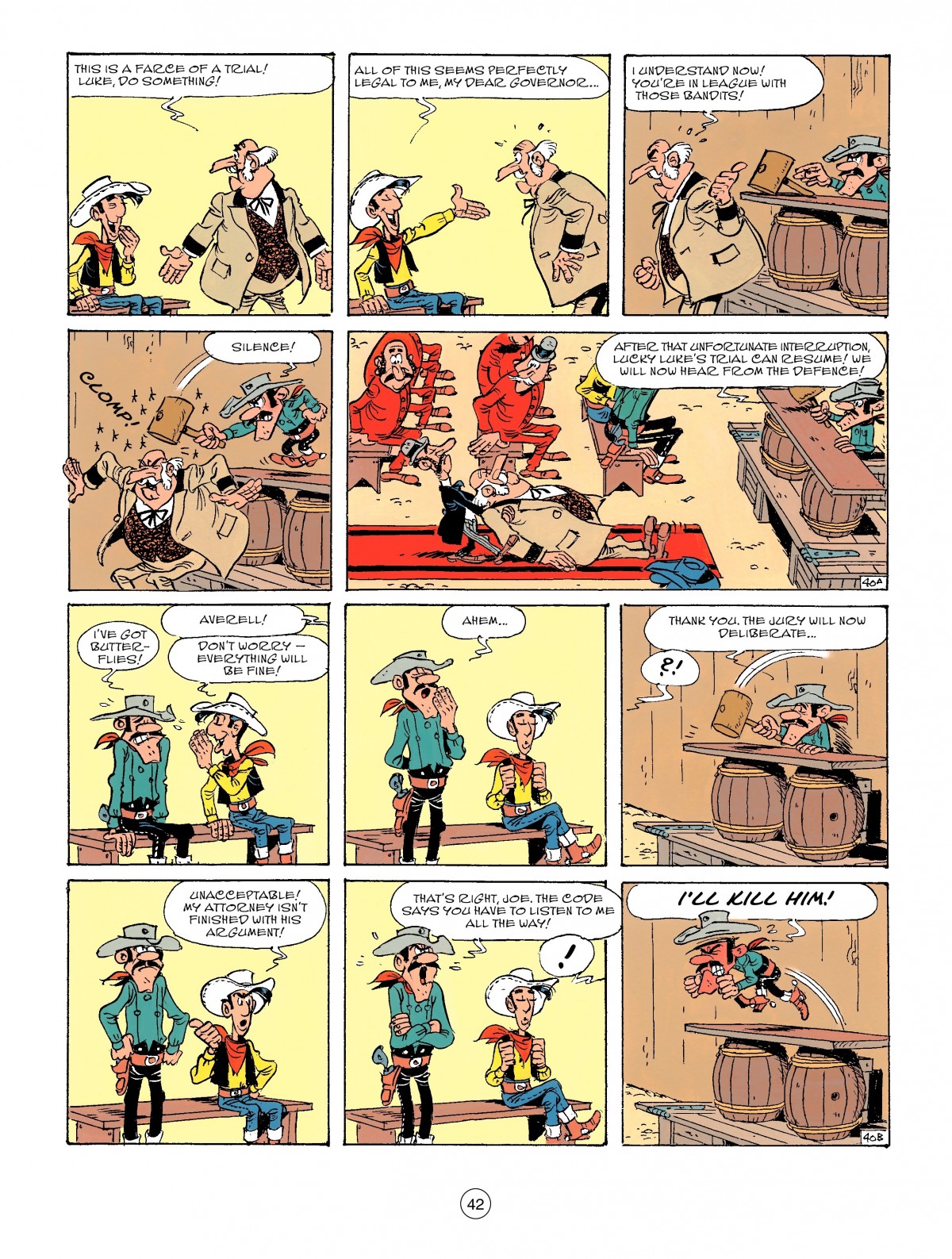 A Lucky Luke Adventure issue 49 - Page 42