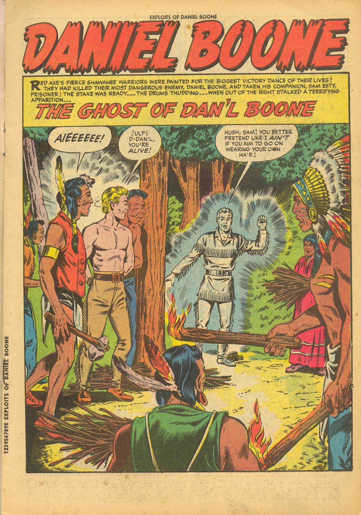 Read online Exploits of Daniel Boone comic -  Issue #2 - 3