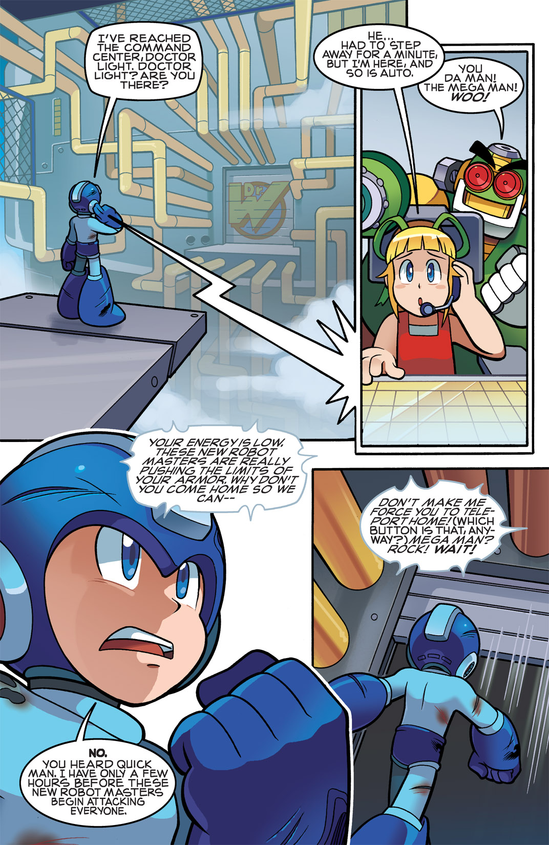 Read online Mega Man comic -  Issue # _TPB 3 - 40