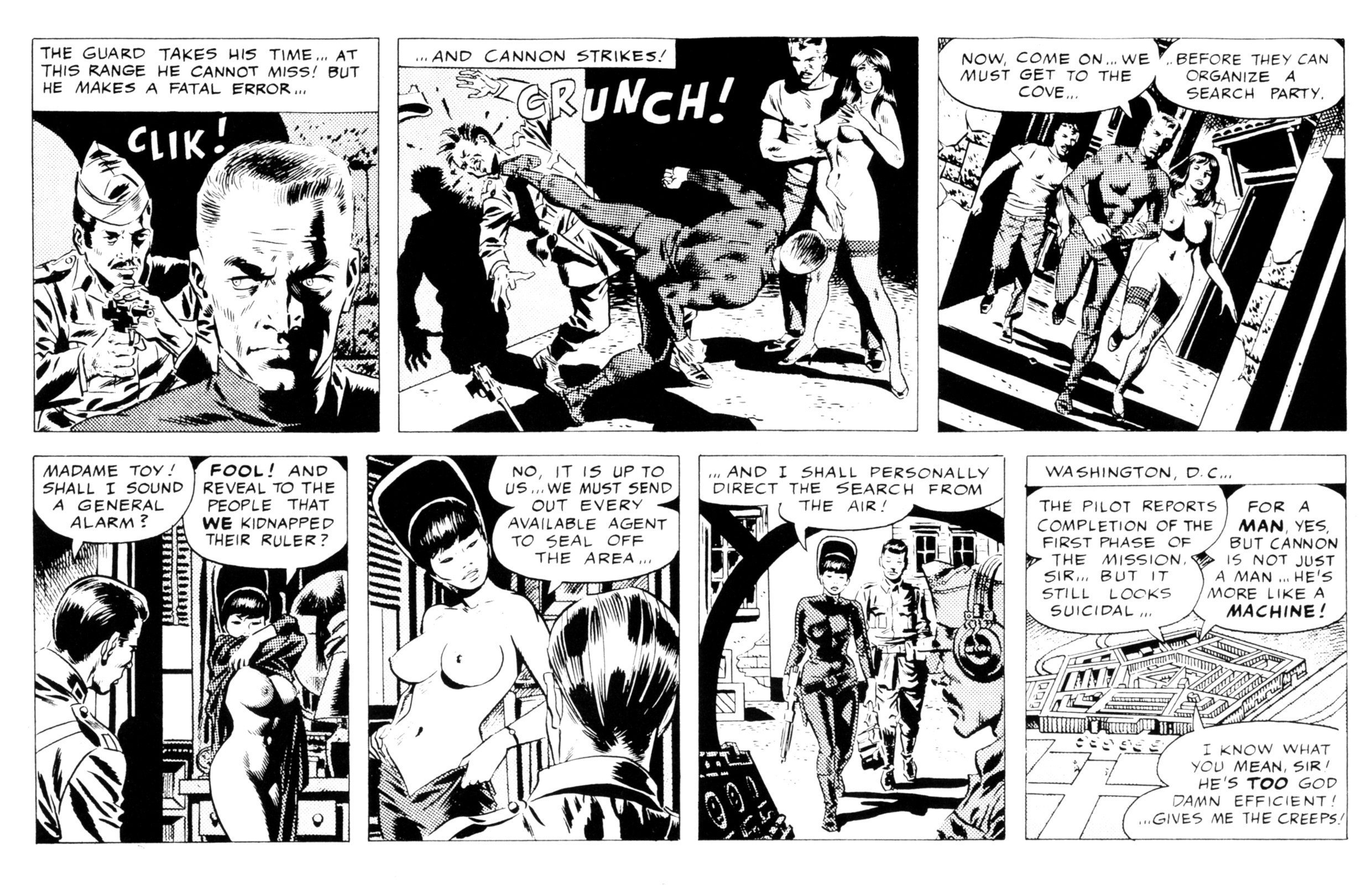 Read online Wallace Wood's Cannon comic -  Issue #1 - 8