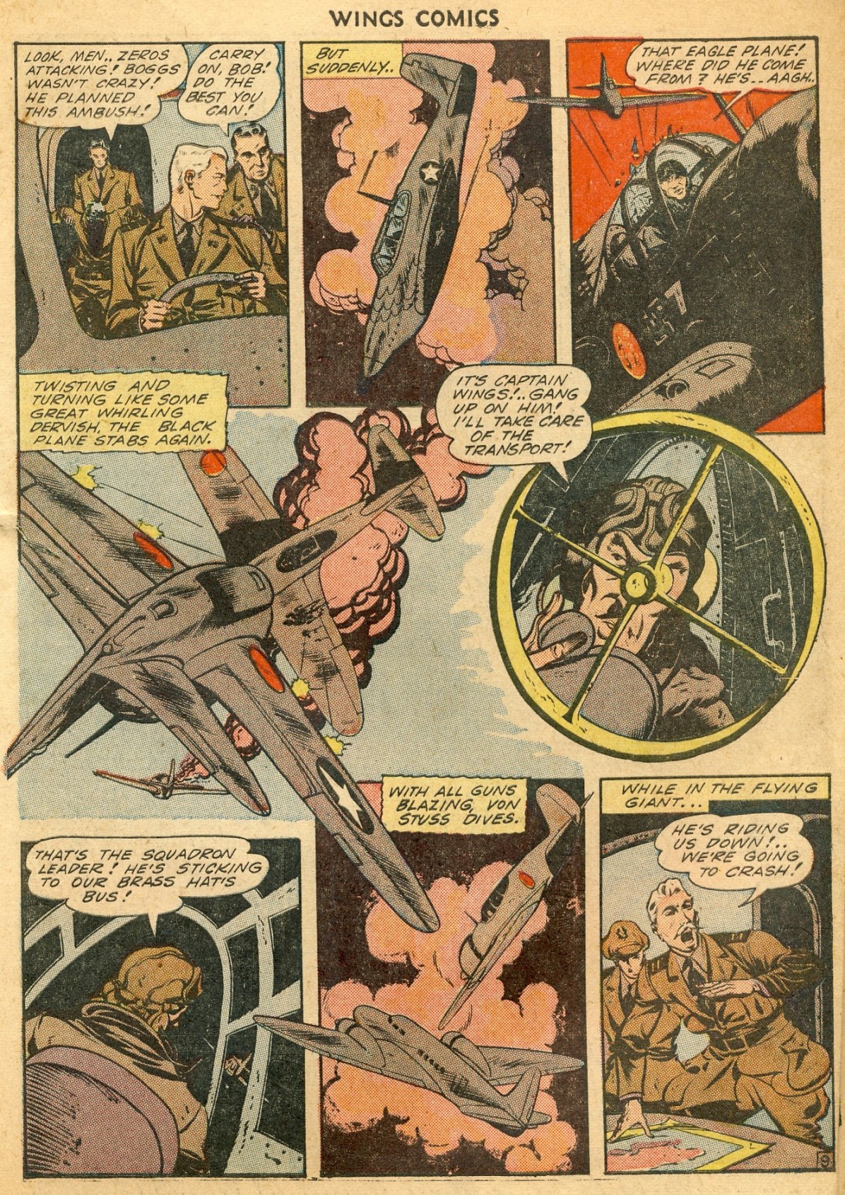 Read online Wings Comics comic -  Issue #39 - 11