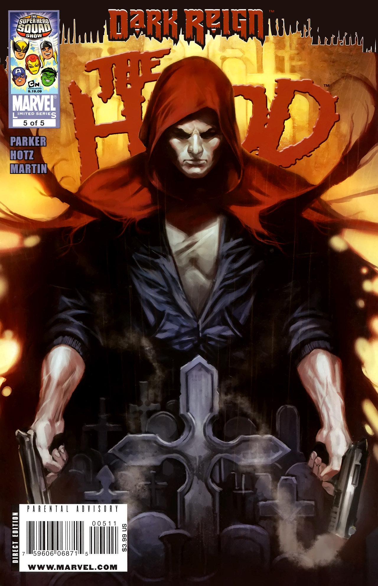 Read online Dark Reign: The Hood comic -  Issue #5 - 1