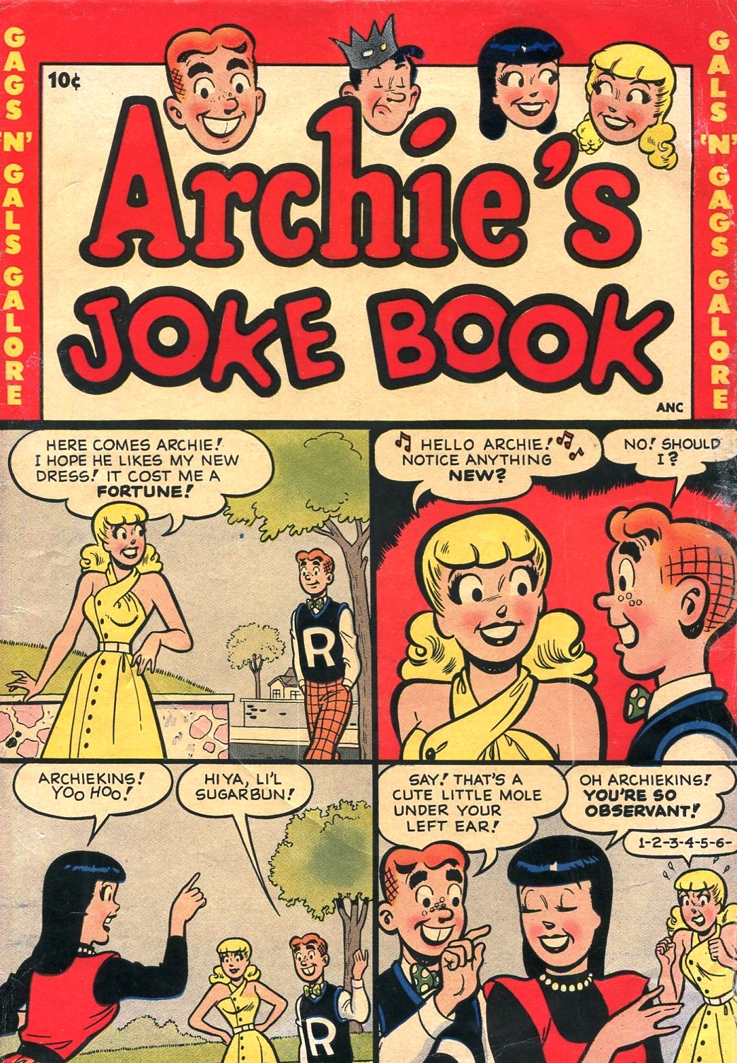 Read online Archie's Joke Book Magazine comic -  Issue #1 - 1