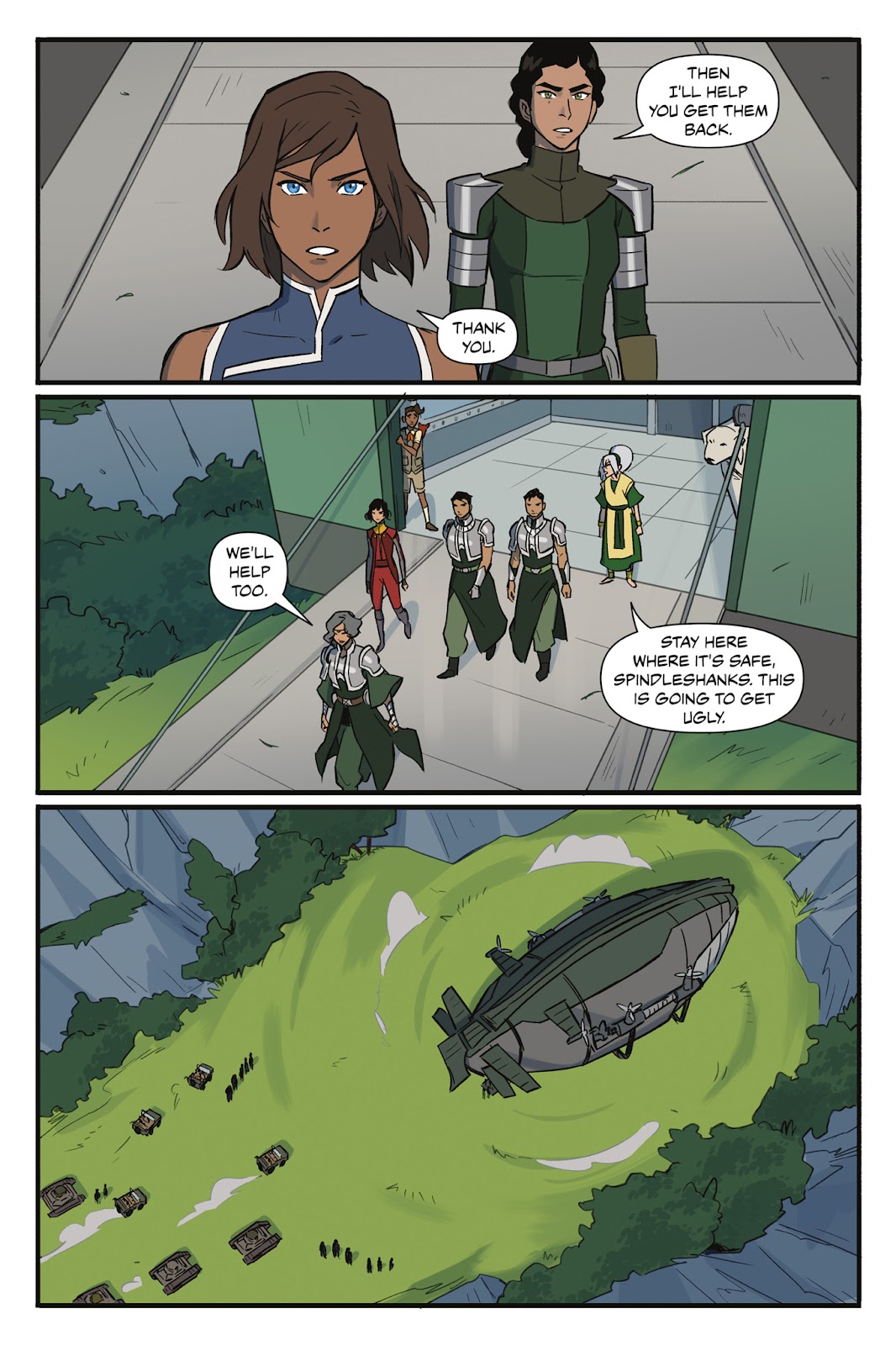 Nickelodeon The Legend of Korra: Ruins of the Empire issue TPB 2 - Page 64