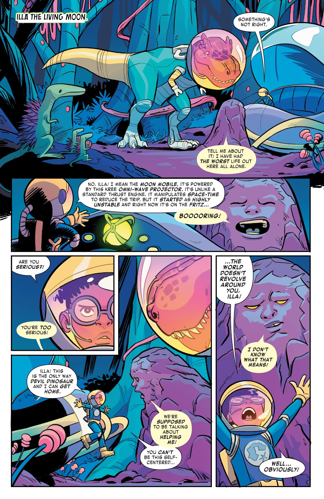 Read online Moon Girl And Devil Dinosaur comic -  Issue #20 - 11