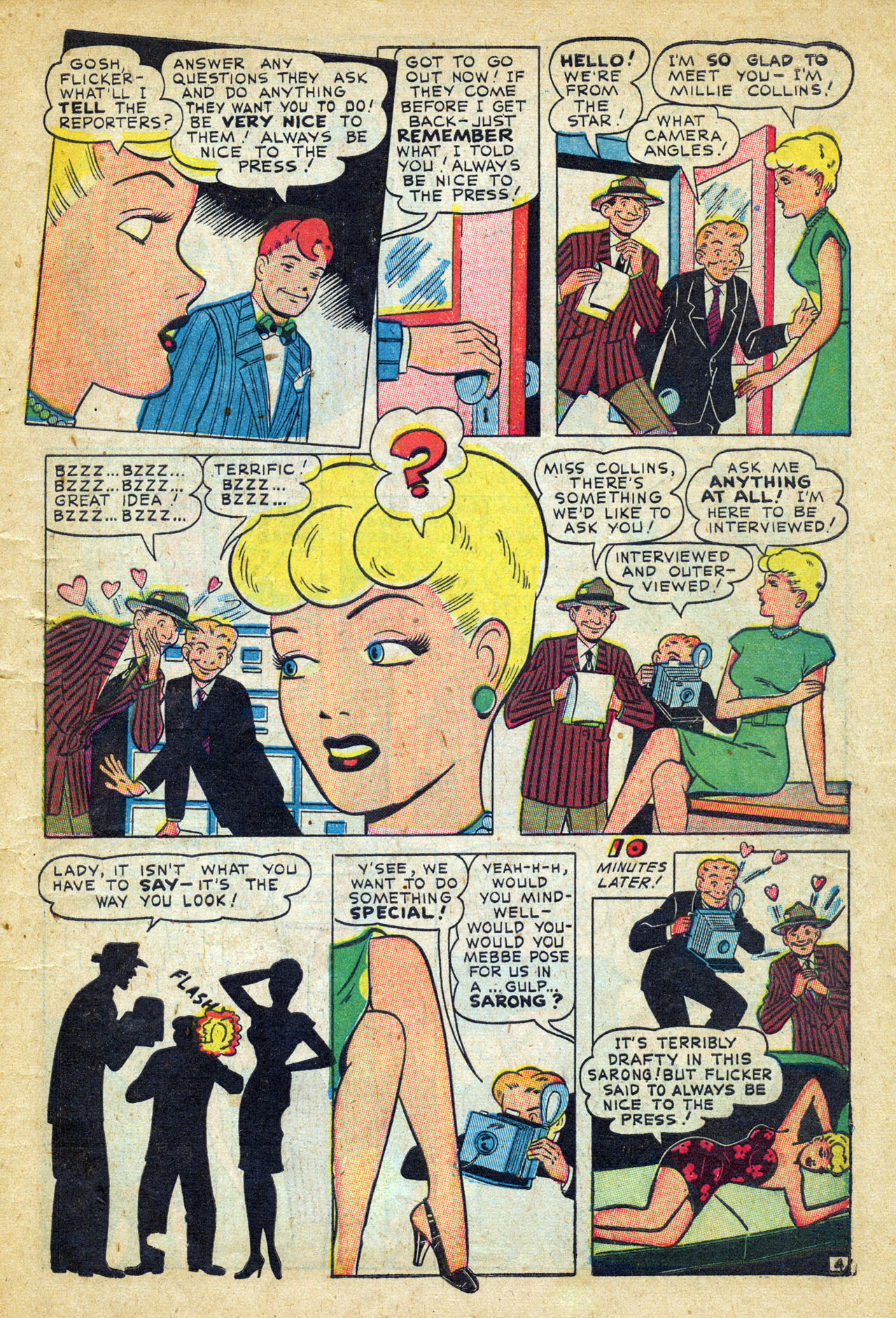 Read online Millie the Model comic -  Issue #8 - 7
