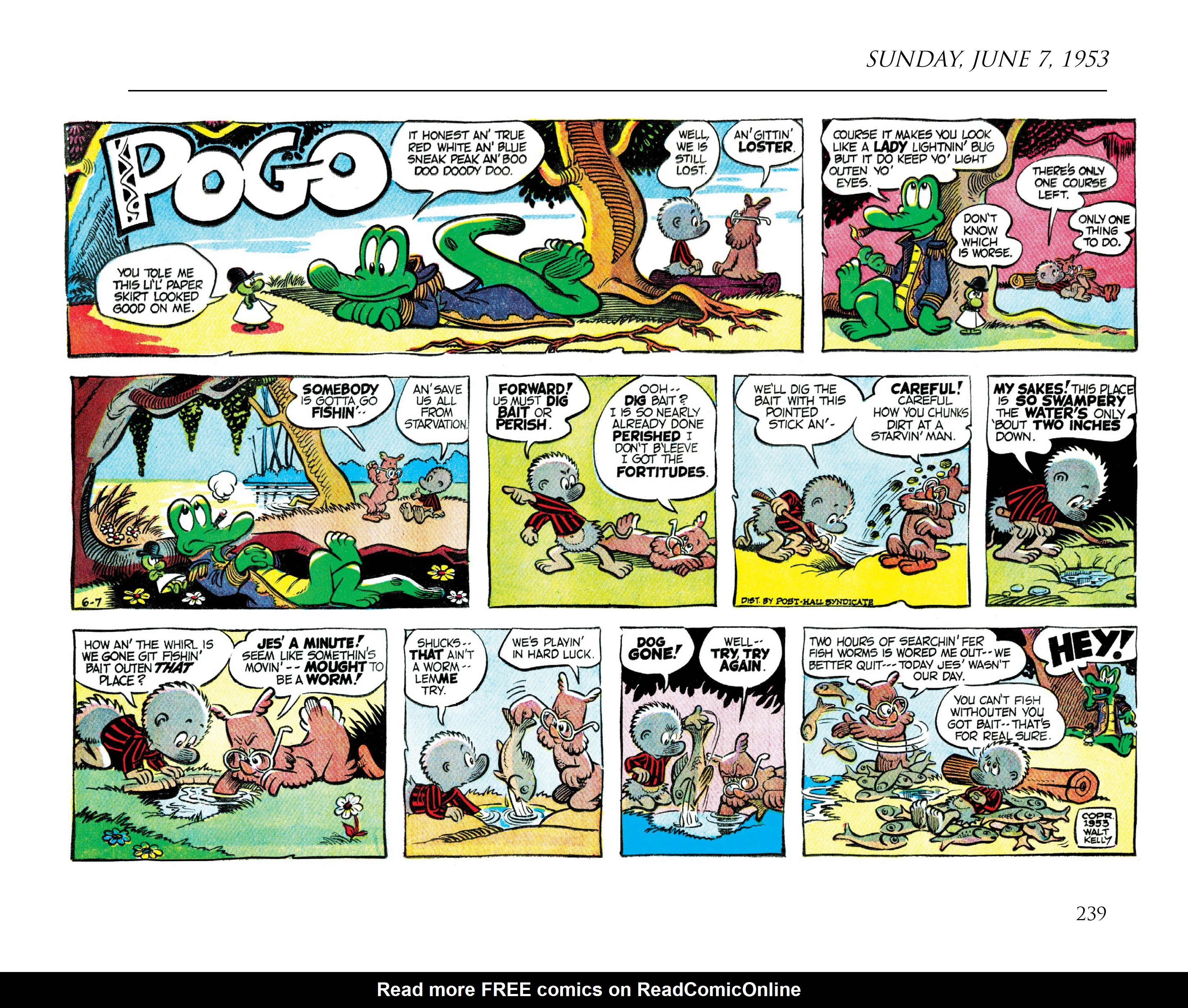 Read online Pogo by Walt Kelly: The Complete Syndicated Comic Strips comic -  Issue # TPB 3 (Part 3) - 51
