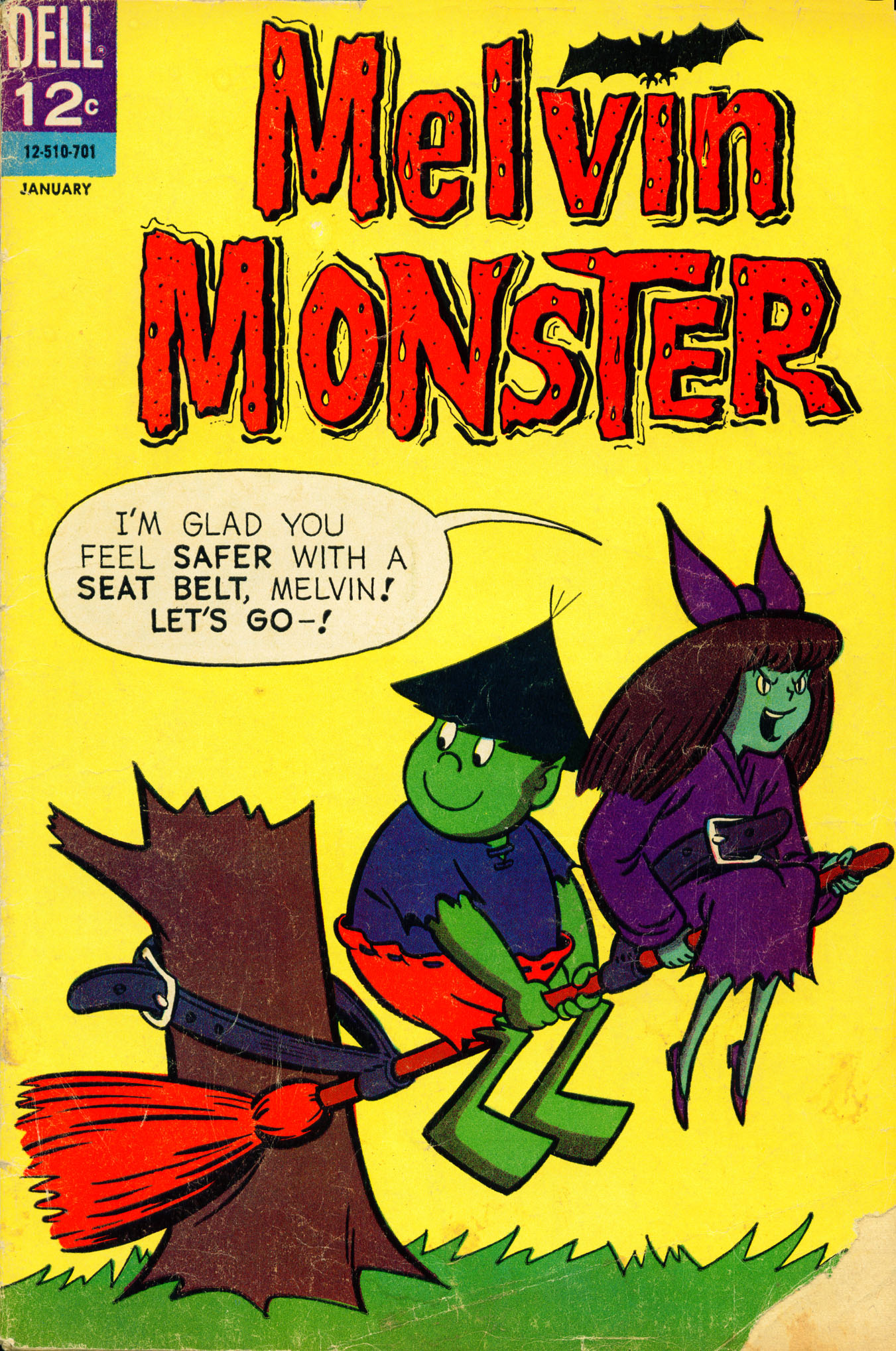 Read online Melvin Monster comic -  Issue #6 - 1