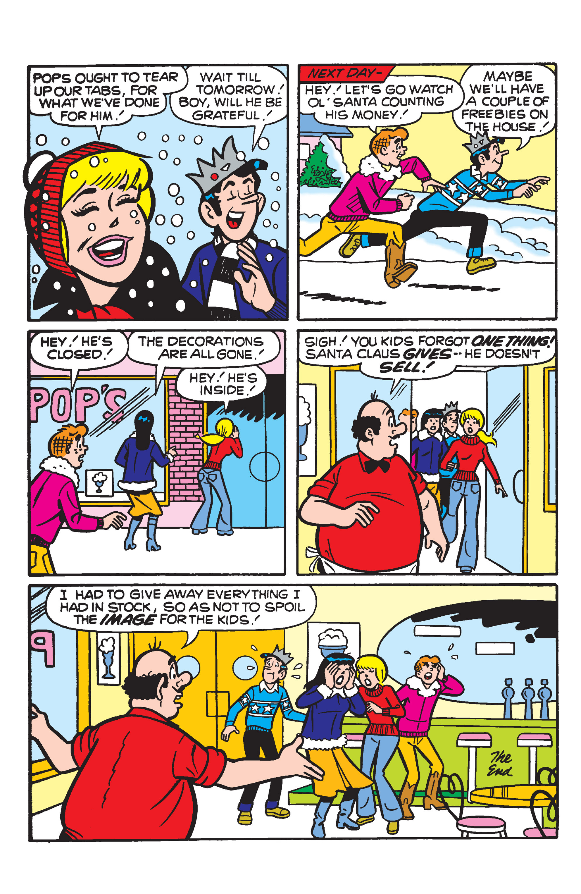 Read online Archie's Christmas Spirit comic -  Issue # TPB - 7