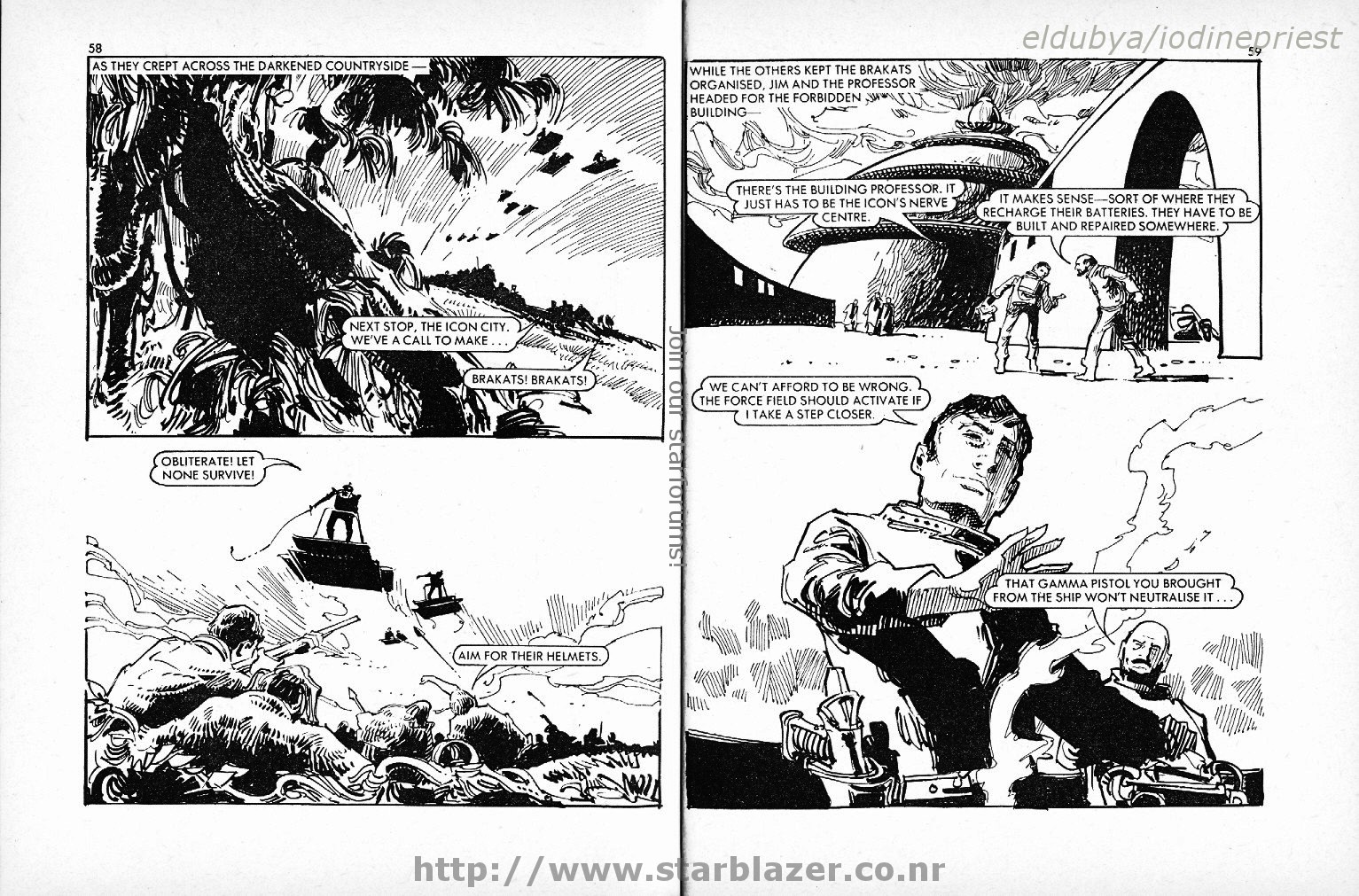 Read online Starblazer comic -  Issue #129 - 31