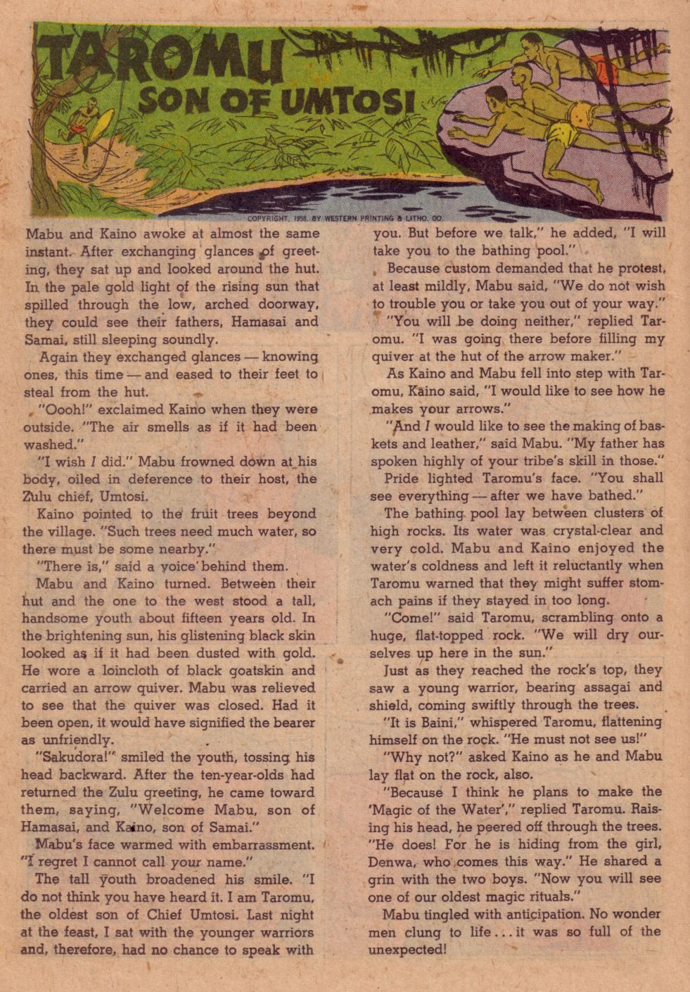 Read online Tarzan (1948) comic -  Issue #102 - 18