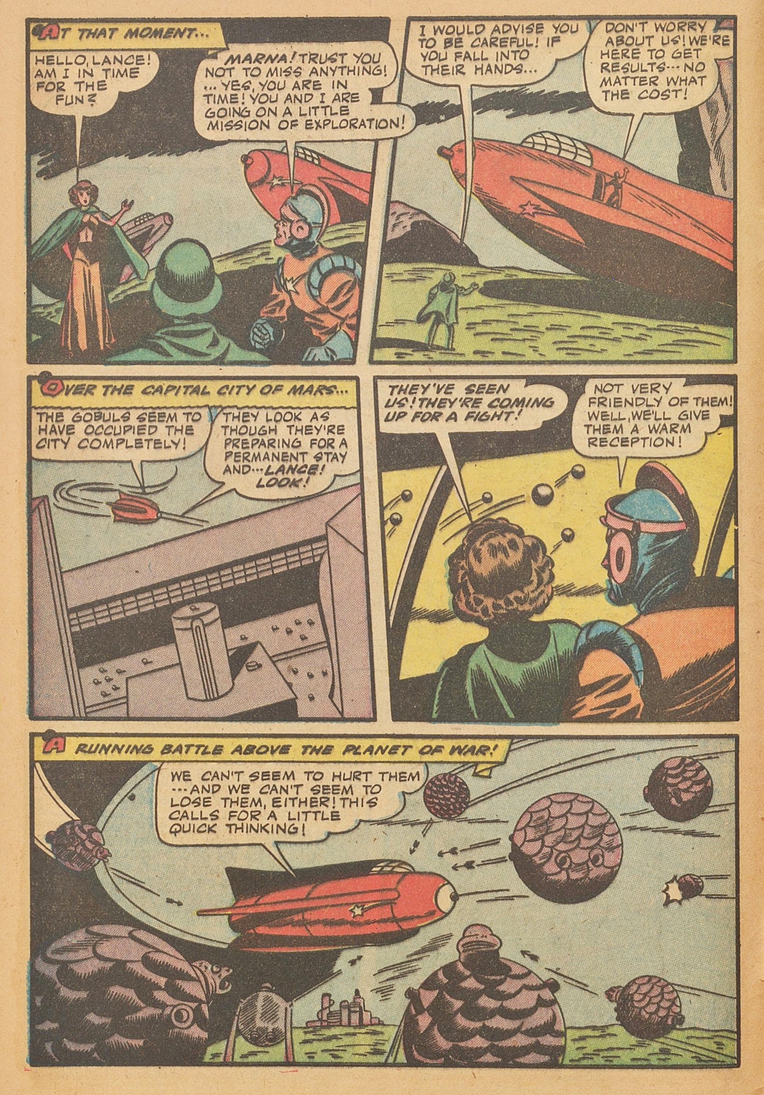 Read online Startling Comics comic -  Issue #46 - 6