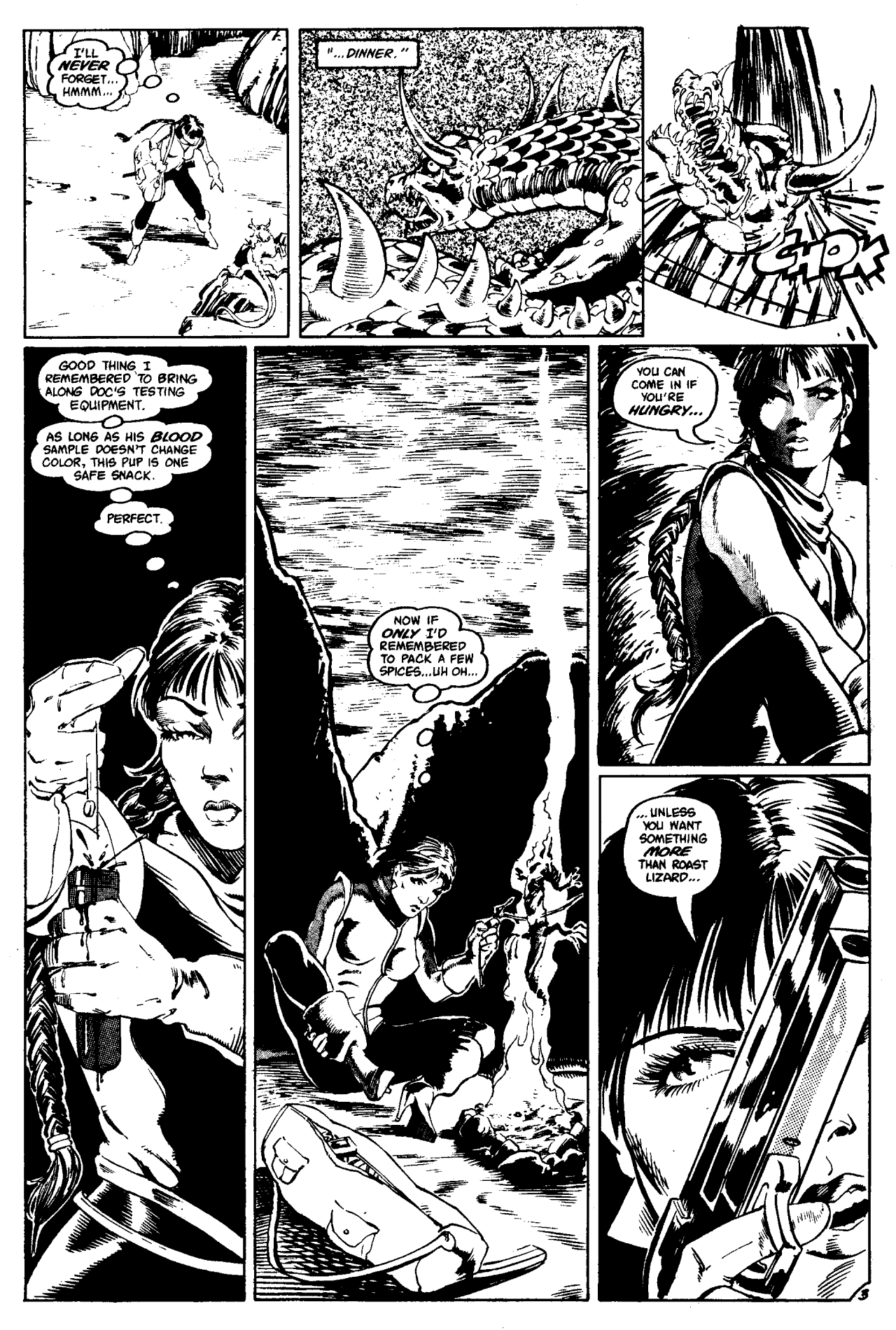 Read online Solo Ex-Mutants comic -  Issue #3 - 5