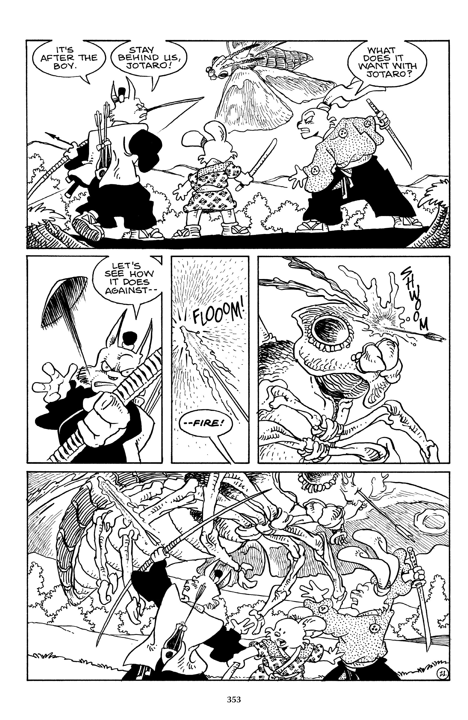 Read online The Usagi Yojimbo Saga comic -  Issue # TPB 4 - 350