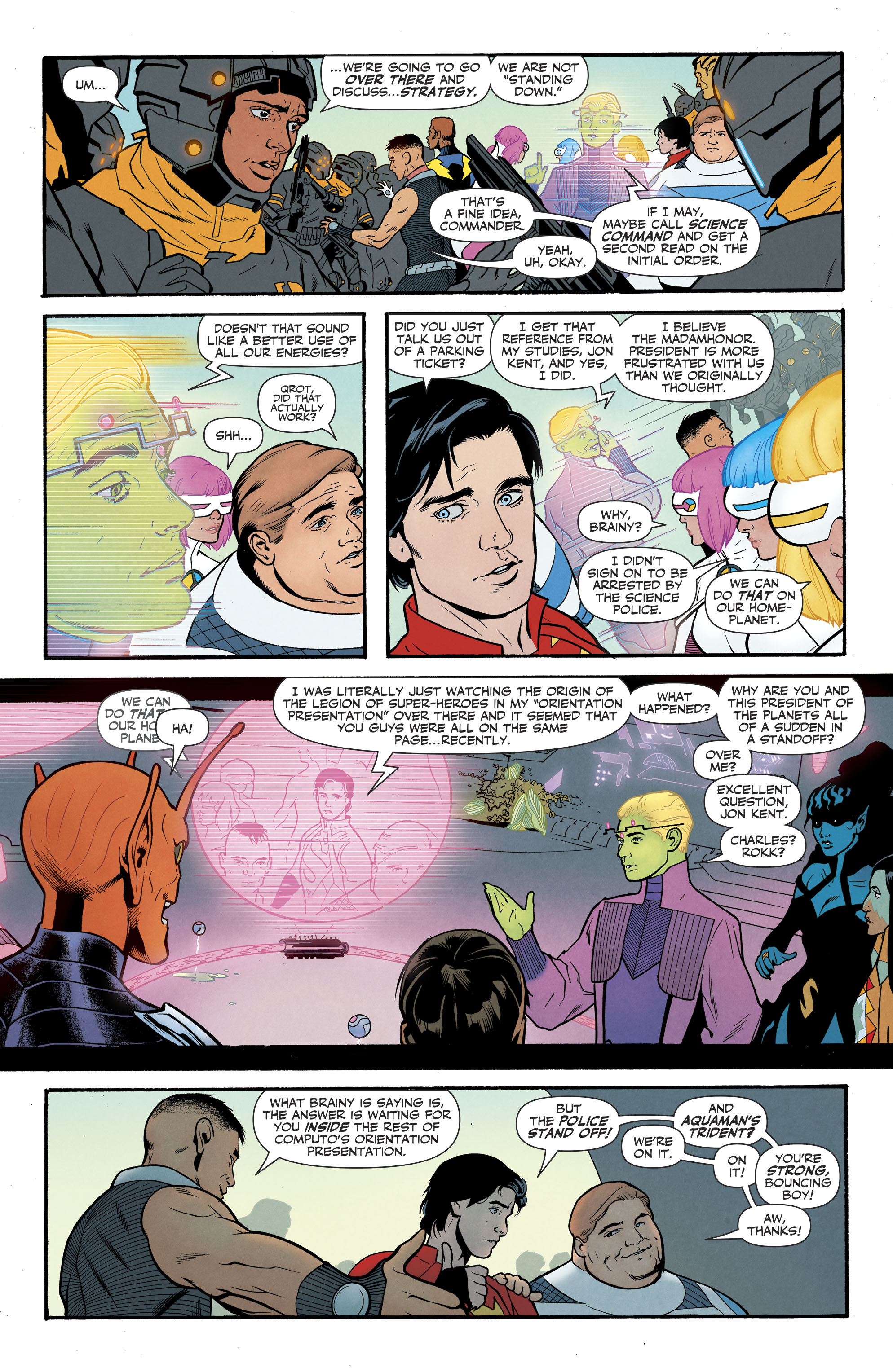 Read online Legion of Super-Heroes (2019) comic -  Issue #5 - 6