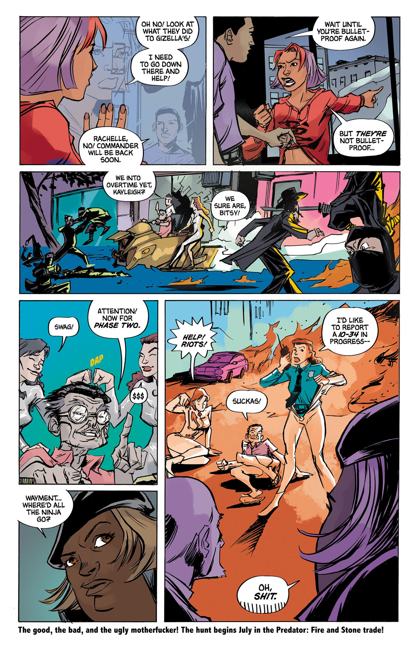 Read online Grindhouse: Drive In, Bleed Out comic -  Issue #6 - 18
