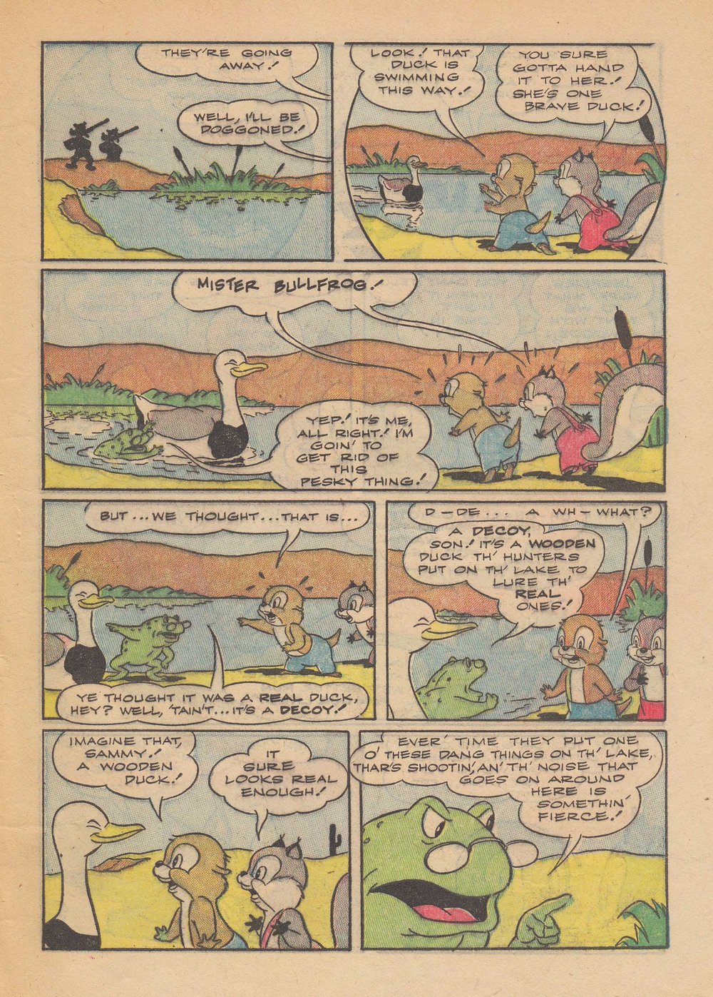 Read online Our Gang Comics comic -  Issue #32 - 47