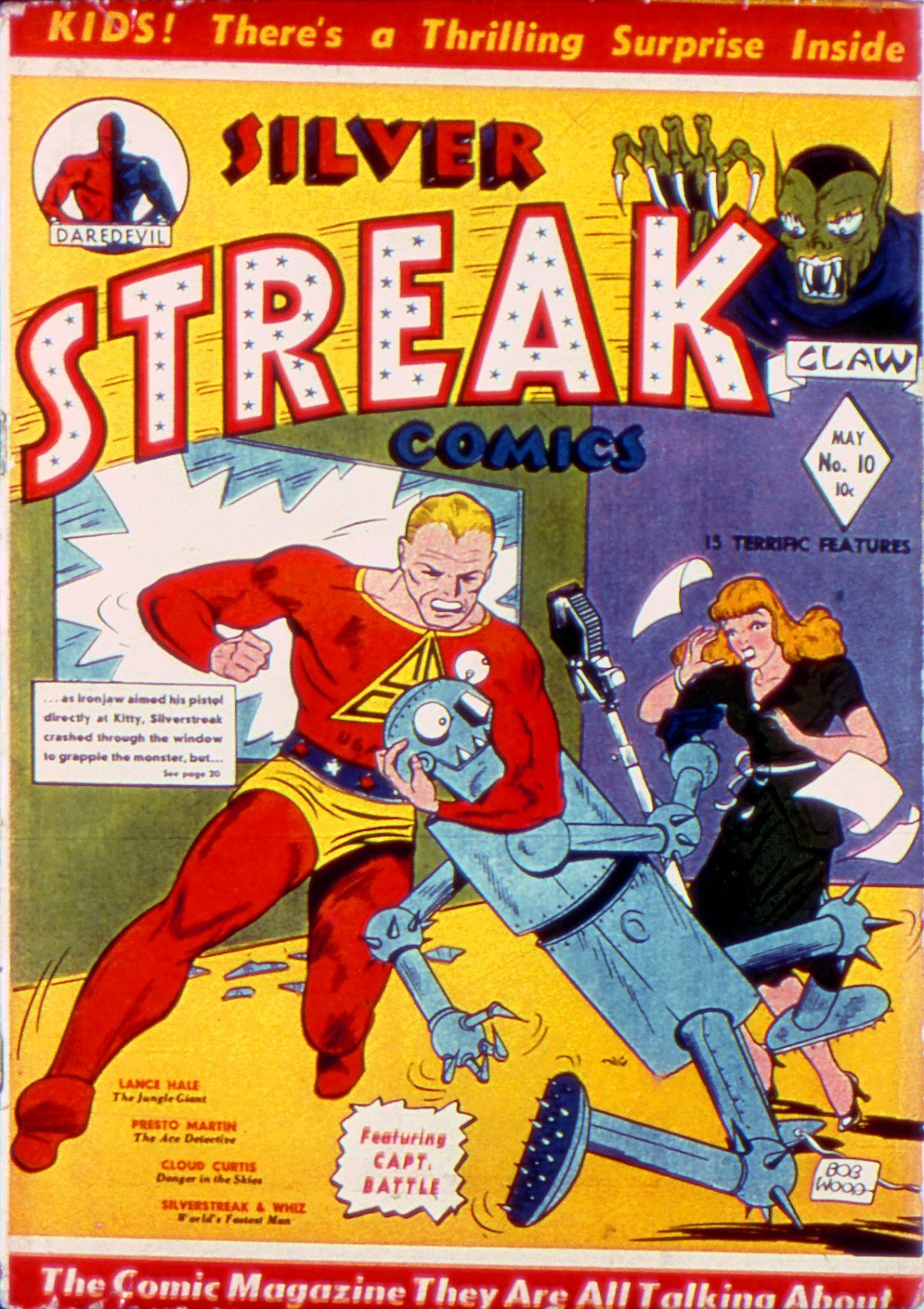 Silver Streak Comics 10 Page 1