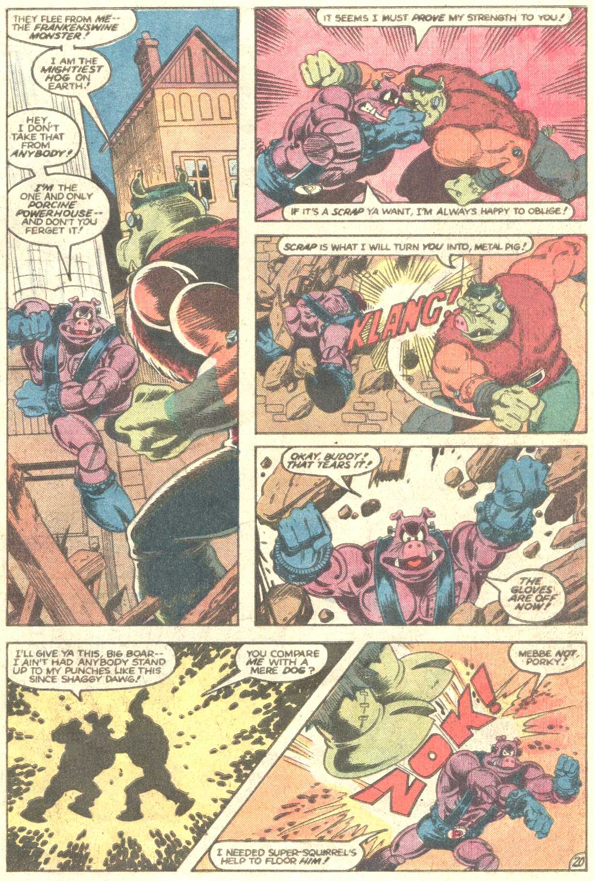 Read online Captain Carrot and His Amazing Zoo Crew! comic -  Issue #17 - 21