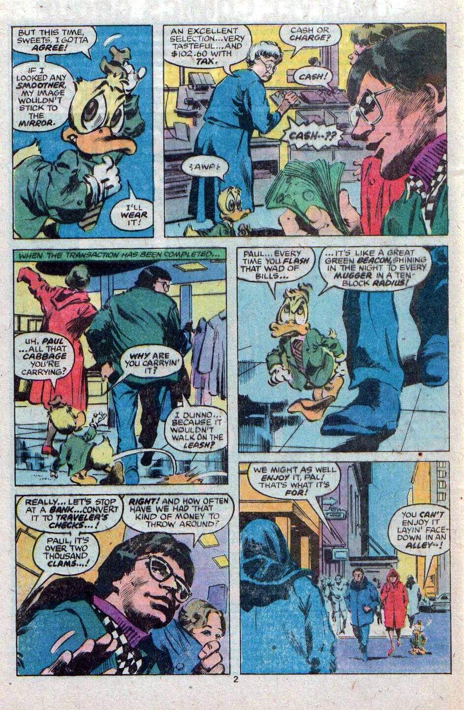 Read online Howard the Duck (1976) comic -  Issue #25 - 3