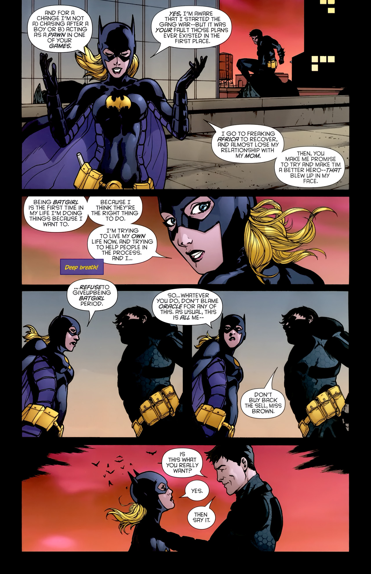 Read online Bruce Wayne: The Road Home comic -  Issue # Issue Batgirl - 20