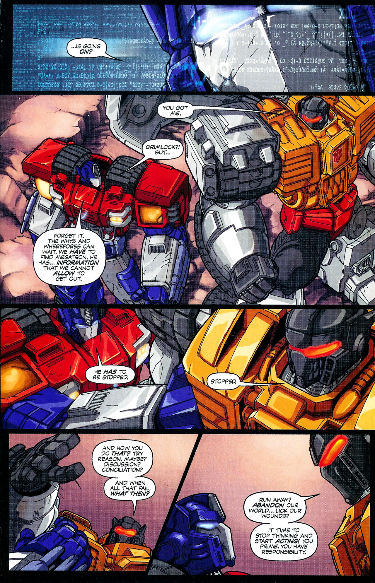 Read online Transformers: The War Within comic -  Issue #5 - 21