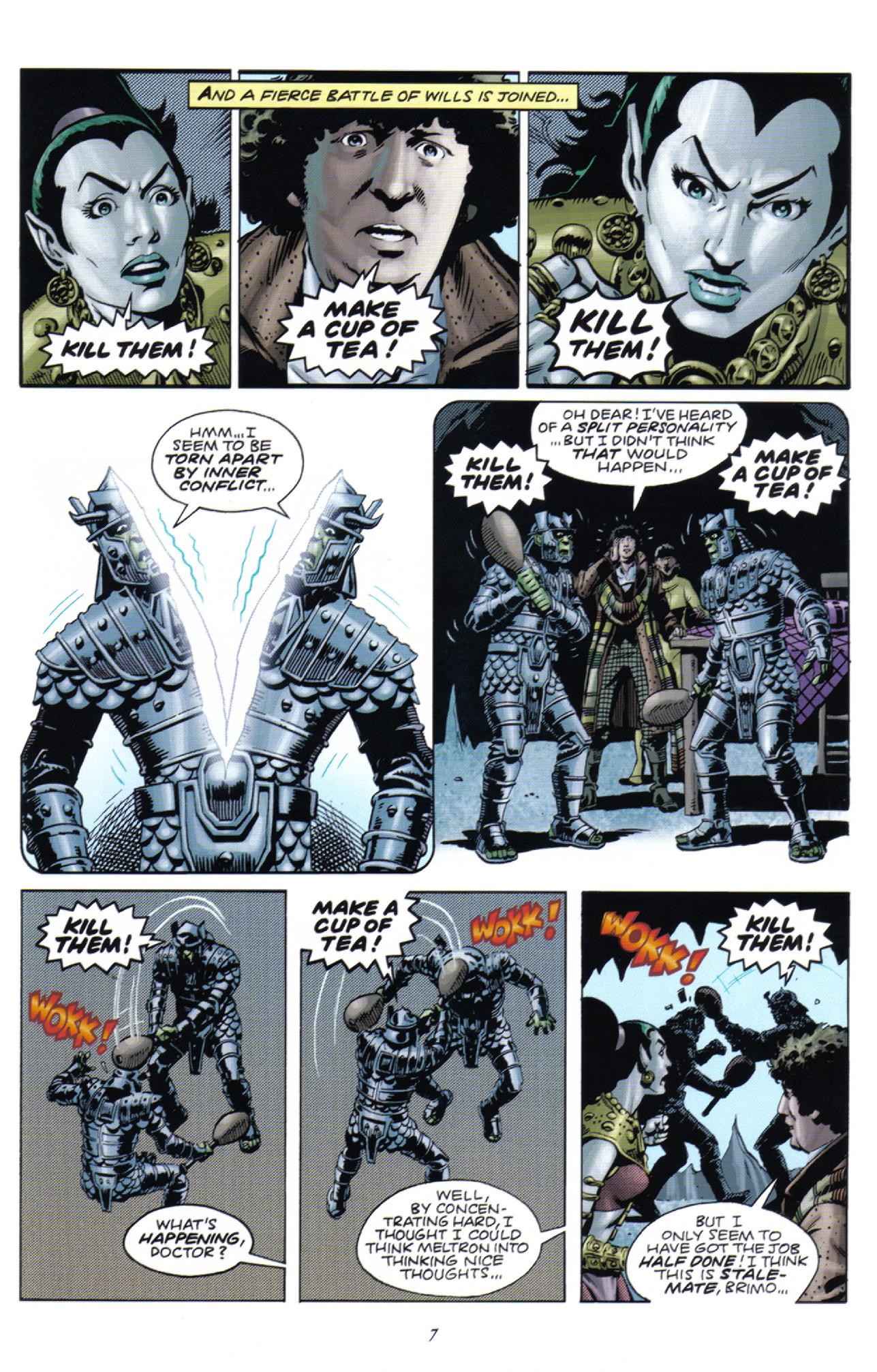 Read online Doctor Who Classics comic -  Issue #8 - 8