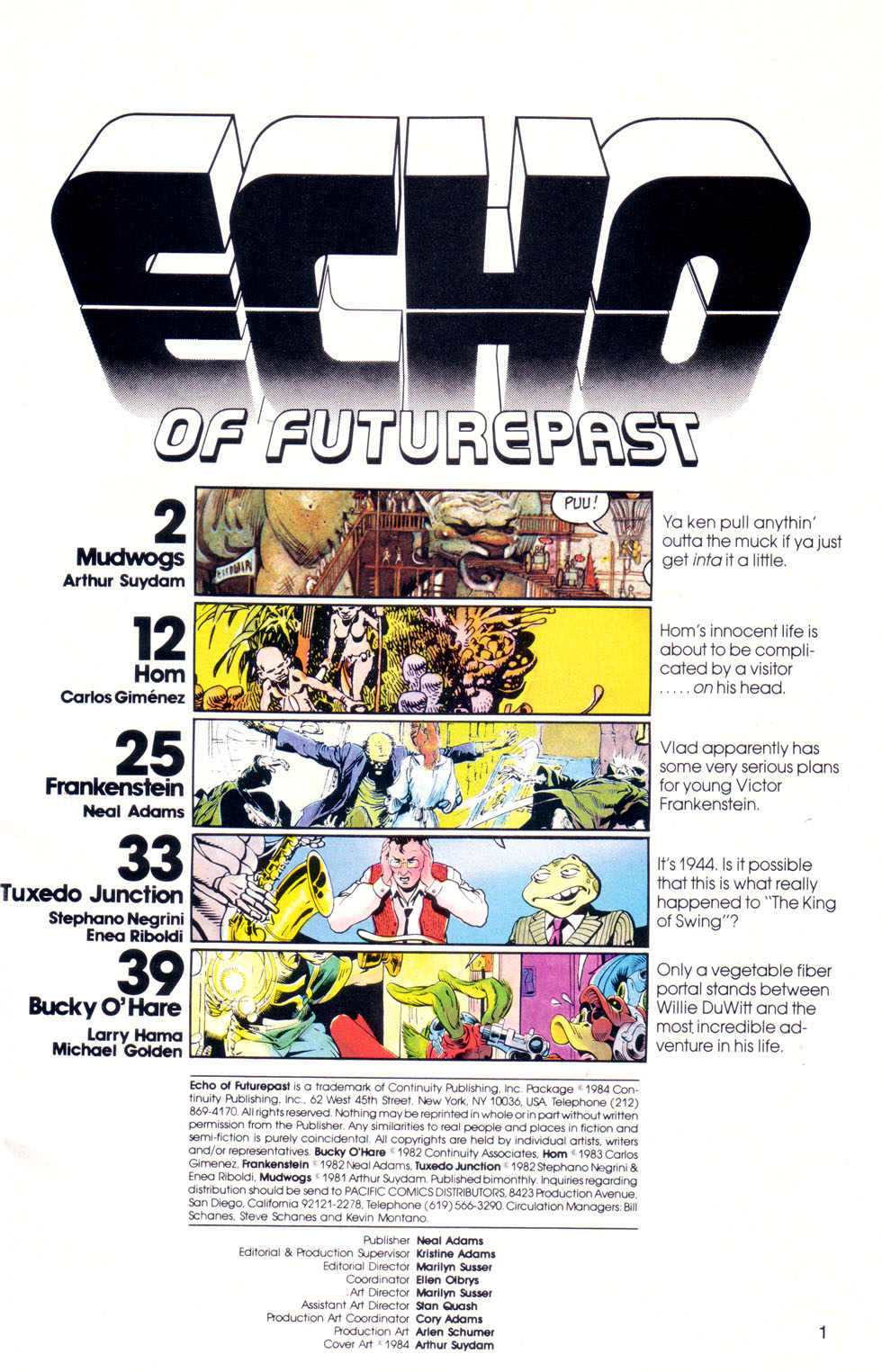 Read online Echo of Futurepast comic -  Issue #2 - 2