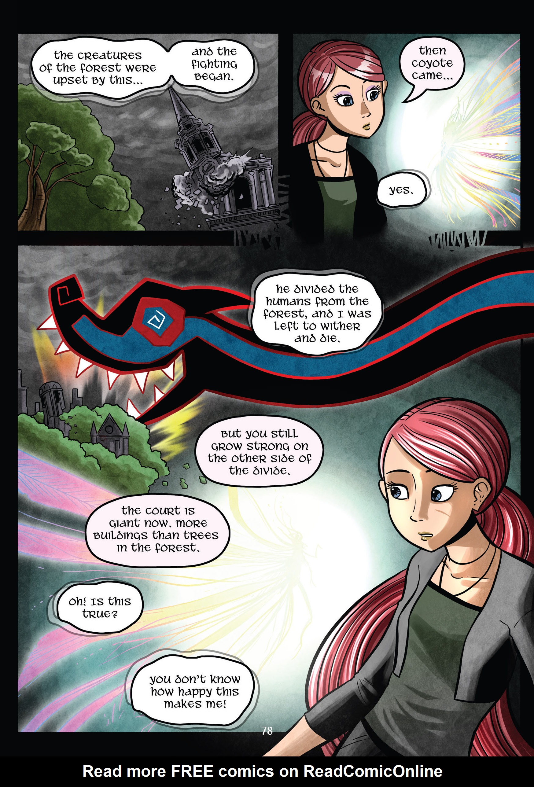 Read online Gunnerkrigg Court comic -  Issue # TPB 5 (Part 1) - 78