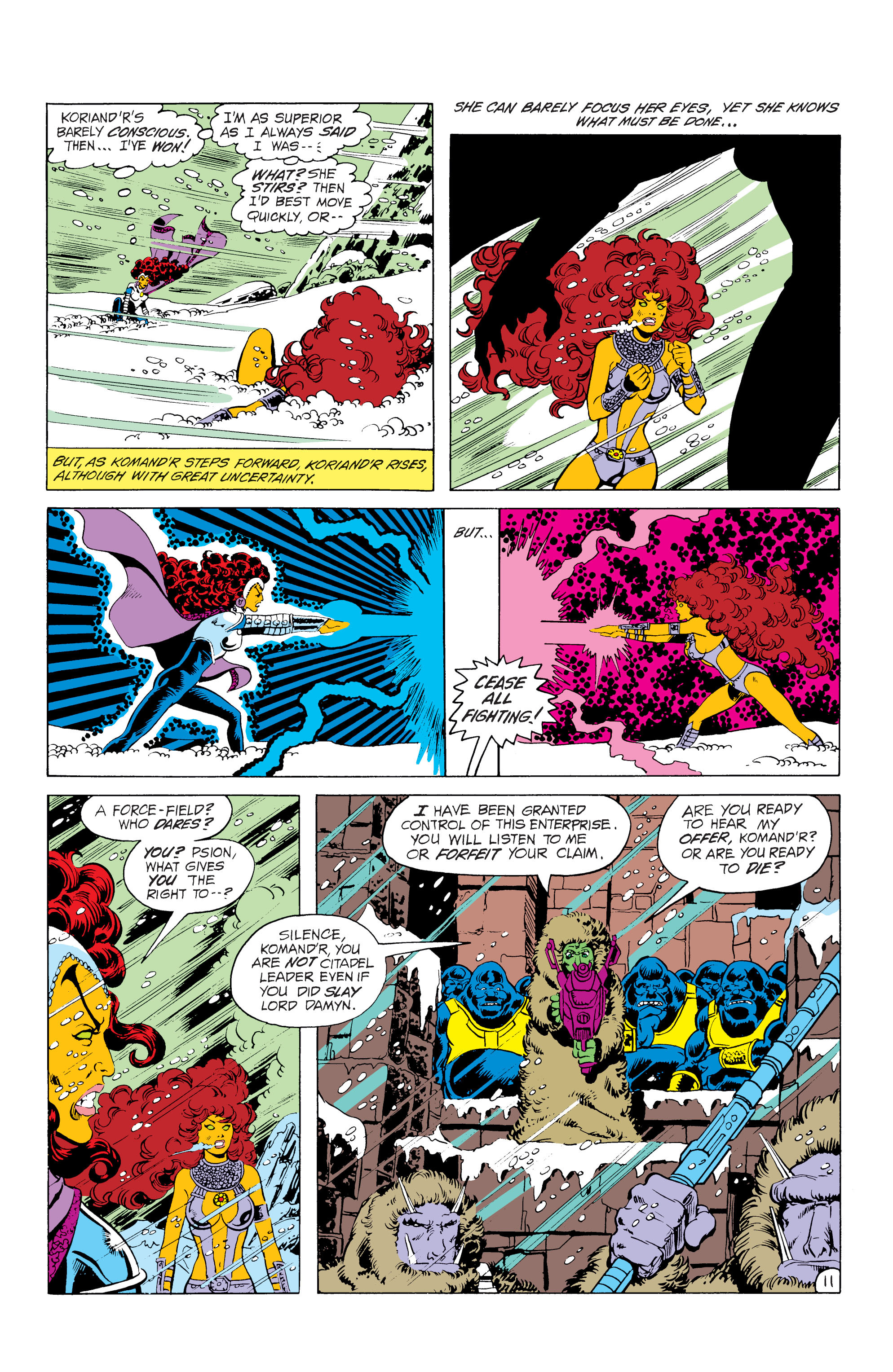 Read online The New Teen Titans (1980) comic -  Issue # _Annual 1 - 11