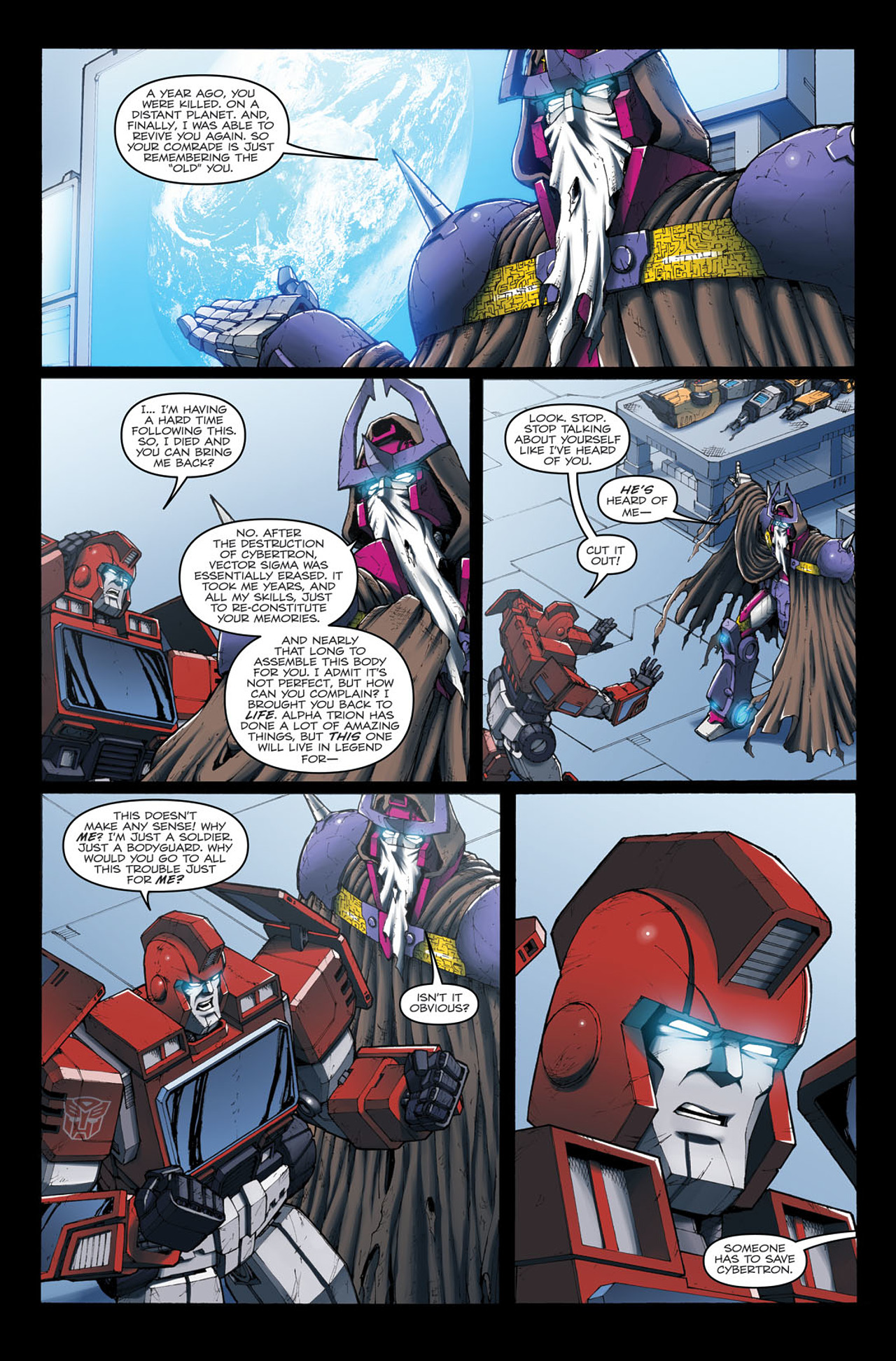 Read online The Transformers: Ironhide comic -  Issue #3 - 24