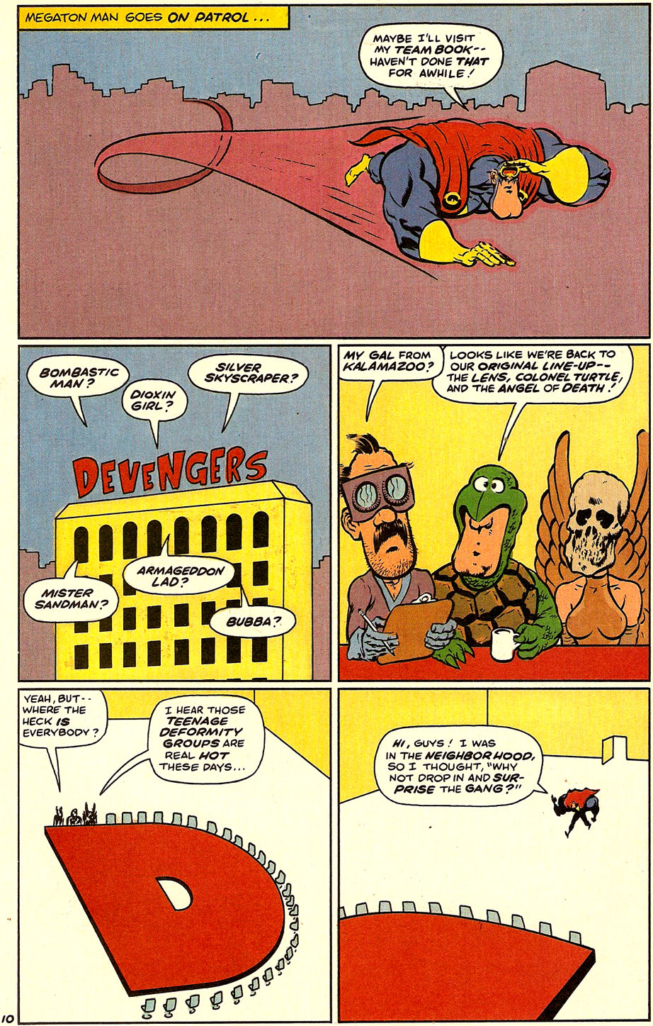 Read online Megaton Man comic -  Issue #8 - 12