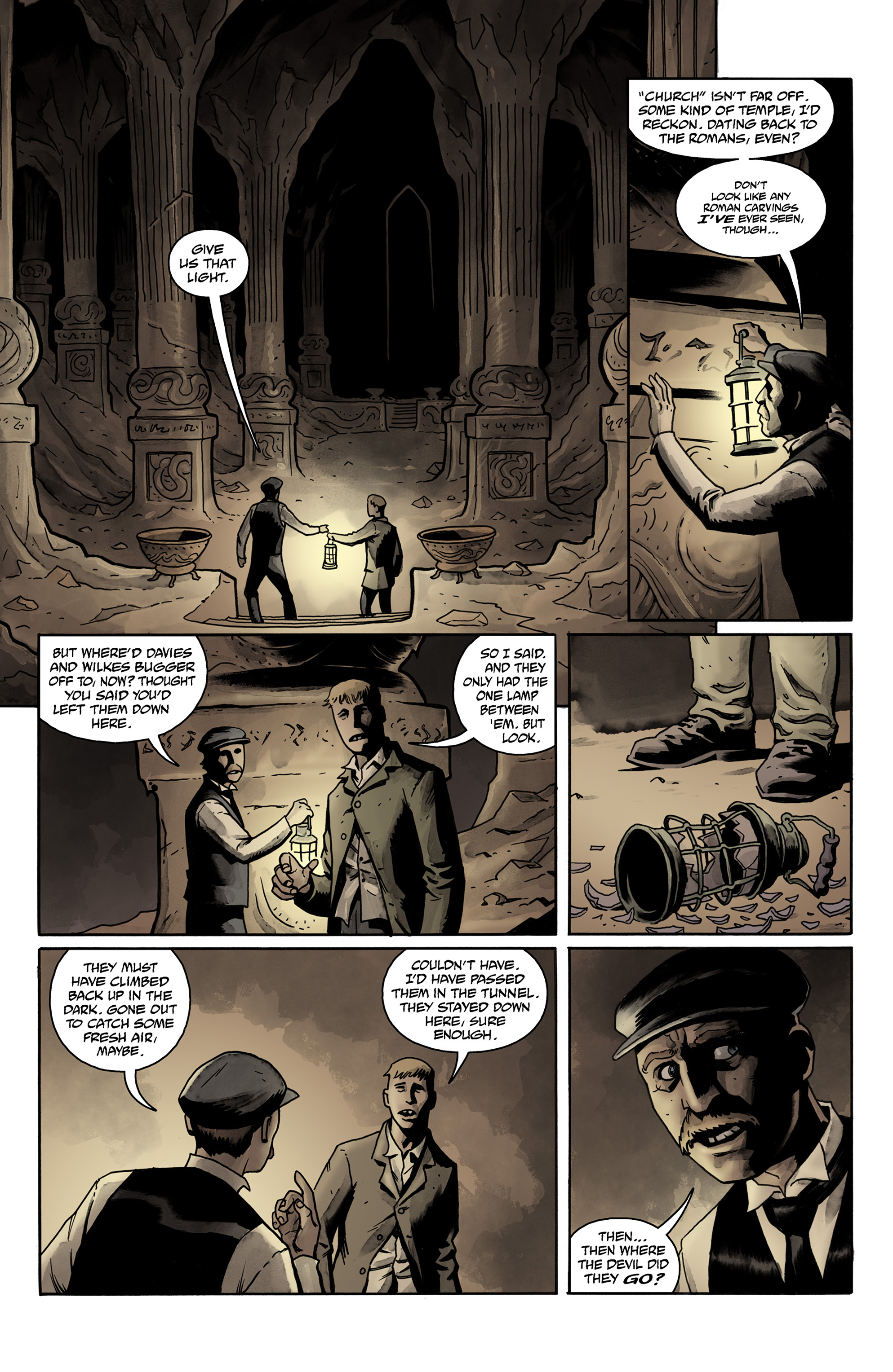 Read online Witchfinder: City of the Dead comic -  Issue #1 - 5