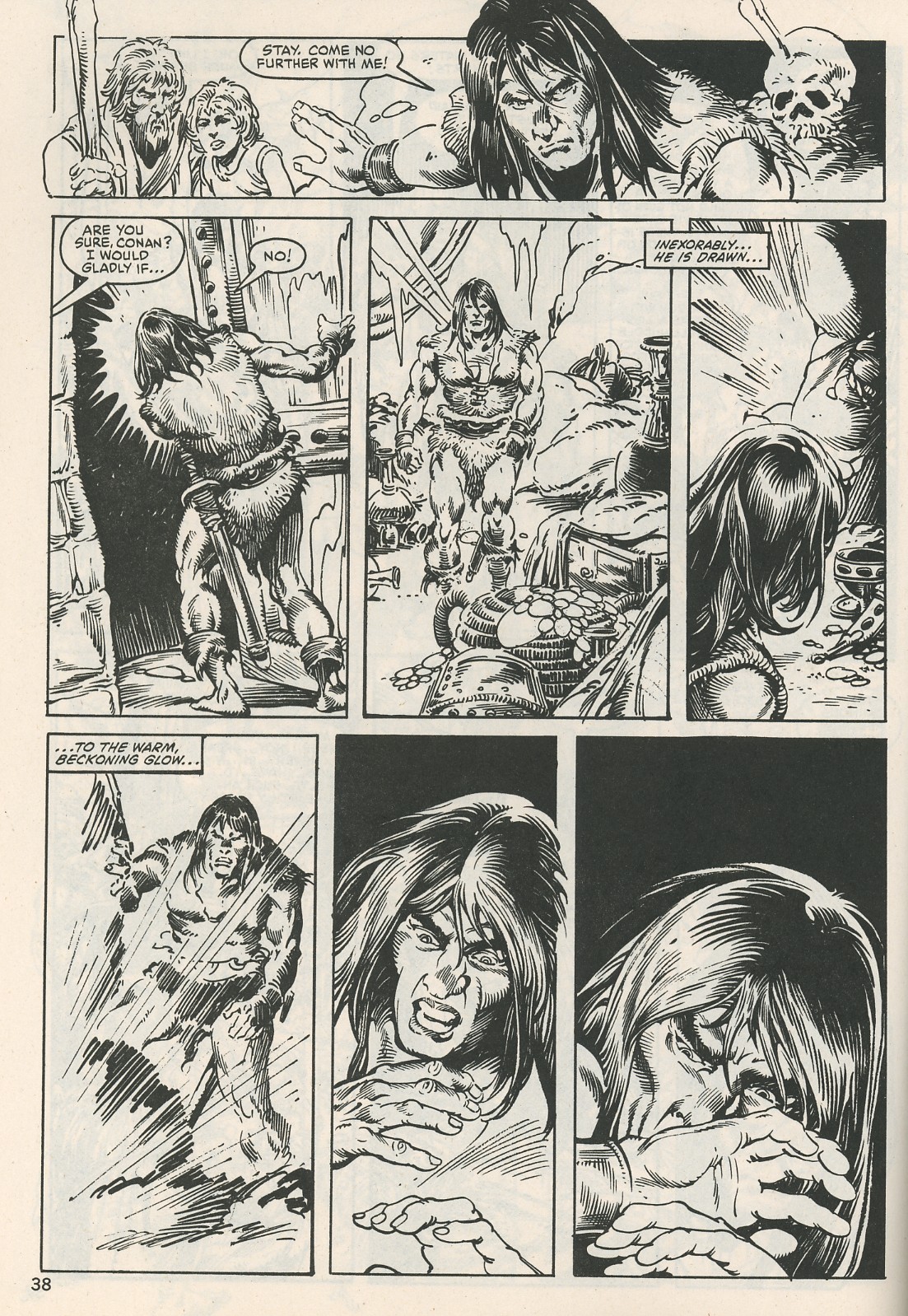 Read online The Savage Sword Of Conan comic -  Issue #114 - 38