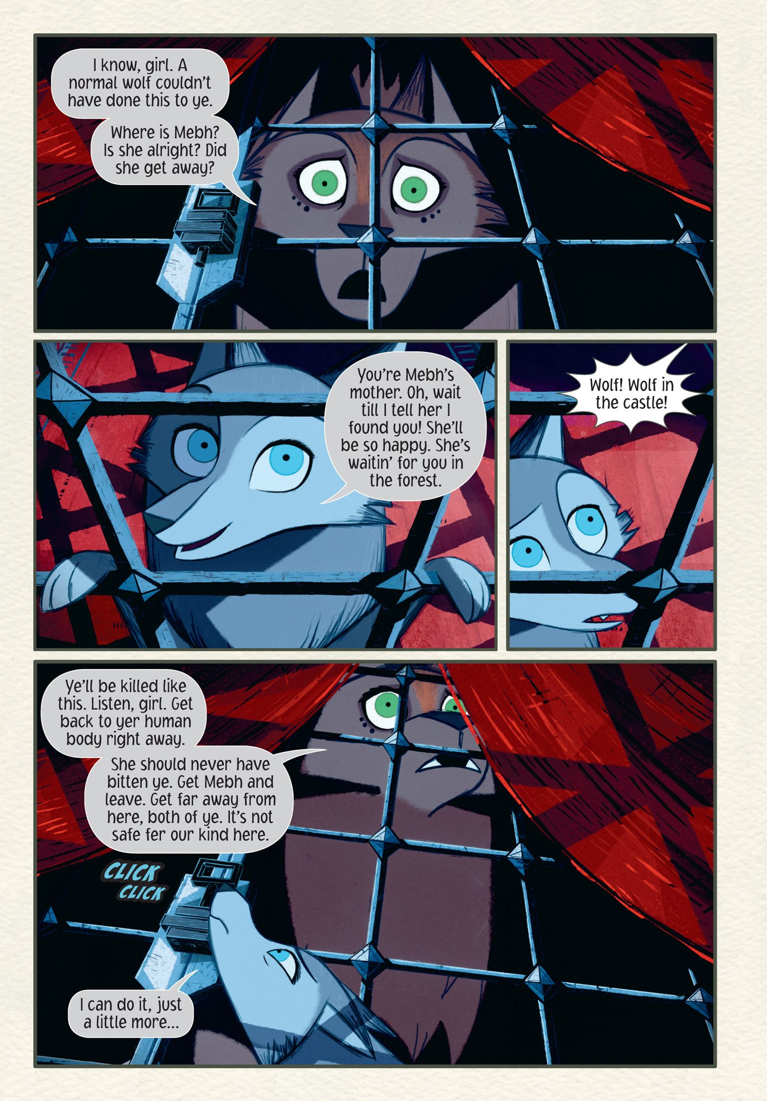 Read online Wolfwalkers: The Graphic Novel comic -  Issue # TPB (Part 2) - 65