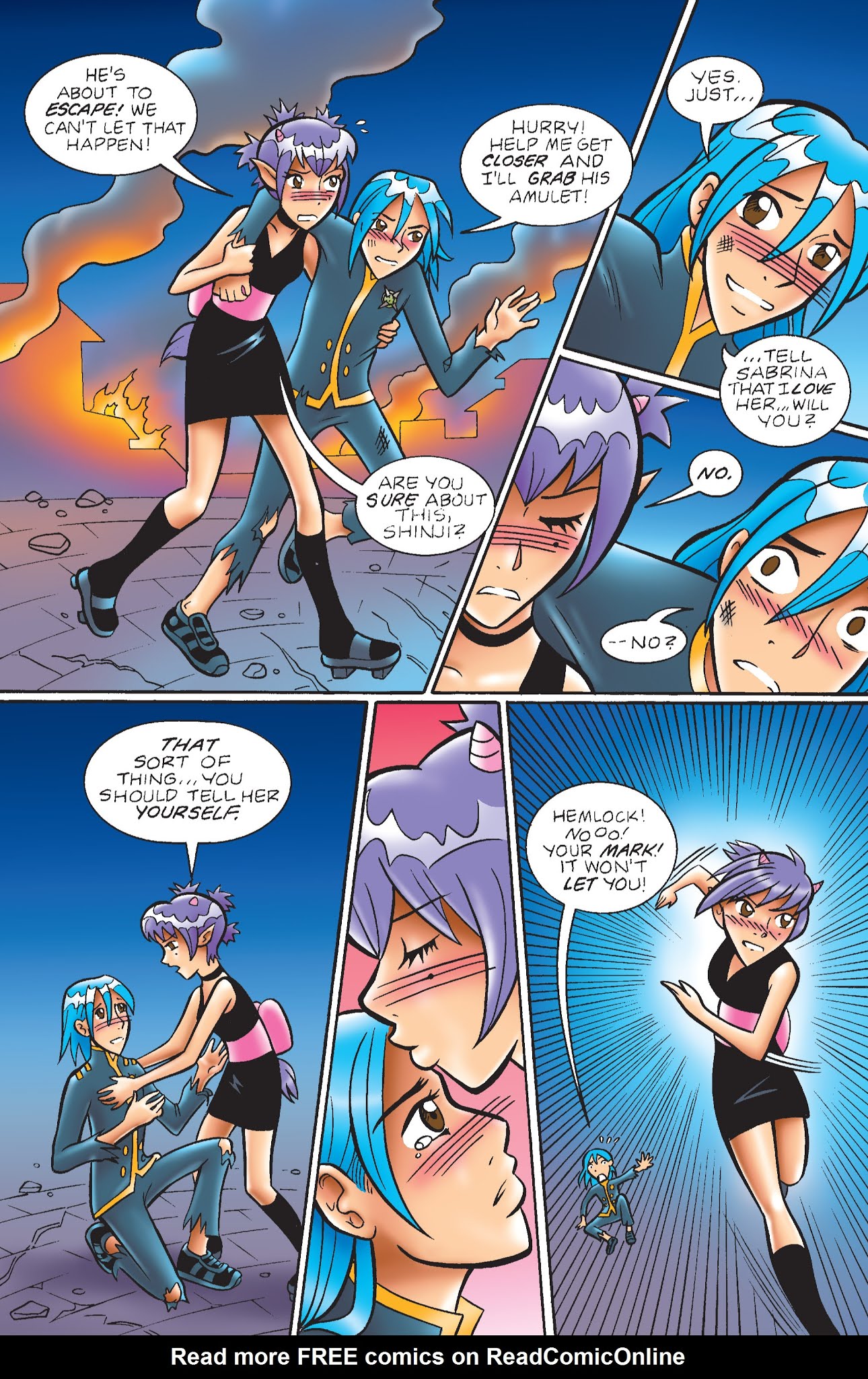 Read online Sabrina the Teenage Witch (2000) comic -  Issue #100 - 18