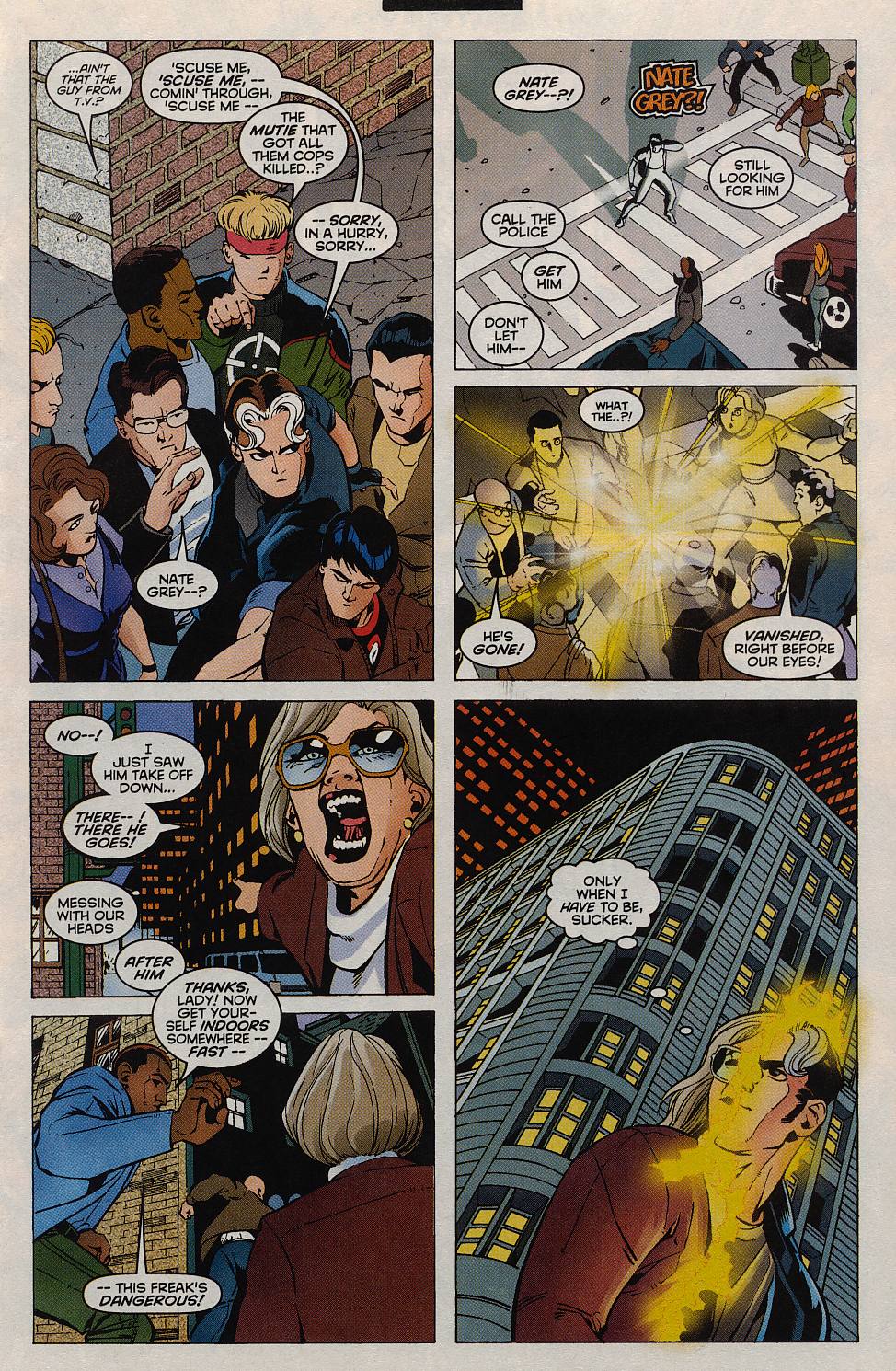 Read online X-Man comic -  Issue #36 - 8
