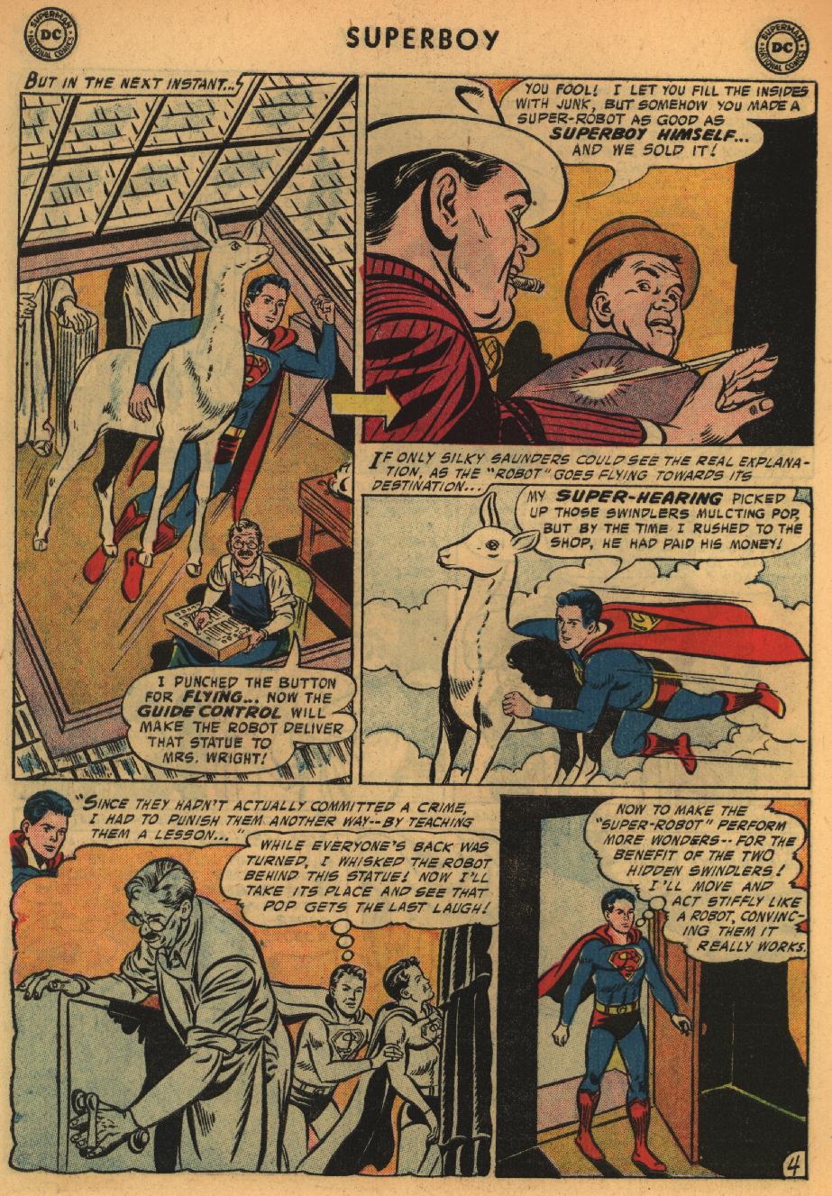 Read online Superboy (1949) comic -  Issue #52 - 23