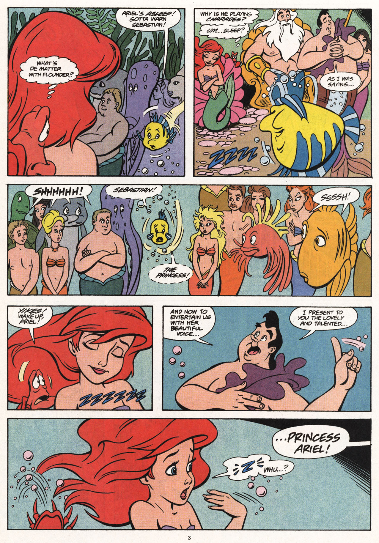 Read online Disney's The Little Mermaid comic -  Issue #1 - 5